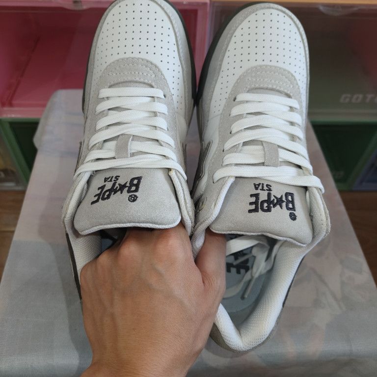 Bape A Bathing Ape Road Sta Sneakers Smoke Gray US 8 Size US 8 / EU 41 - 7 Thumbnail