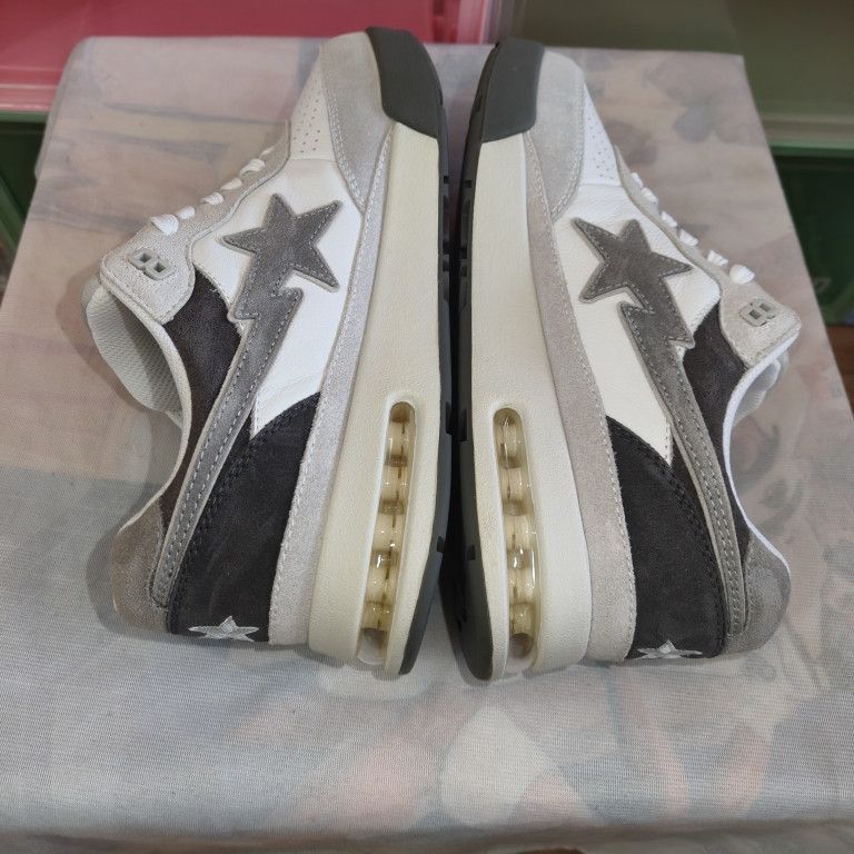 Bape A Bathing Ape Road Sta Sneakers Smoke Gray US 8 Size US 8 / EU 41 - 8 Thumbnail