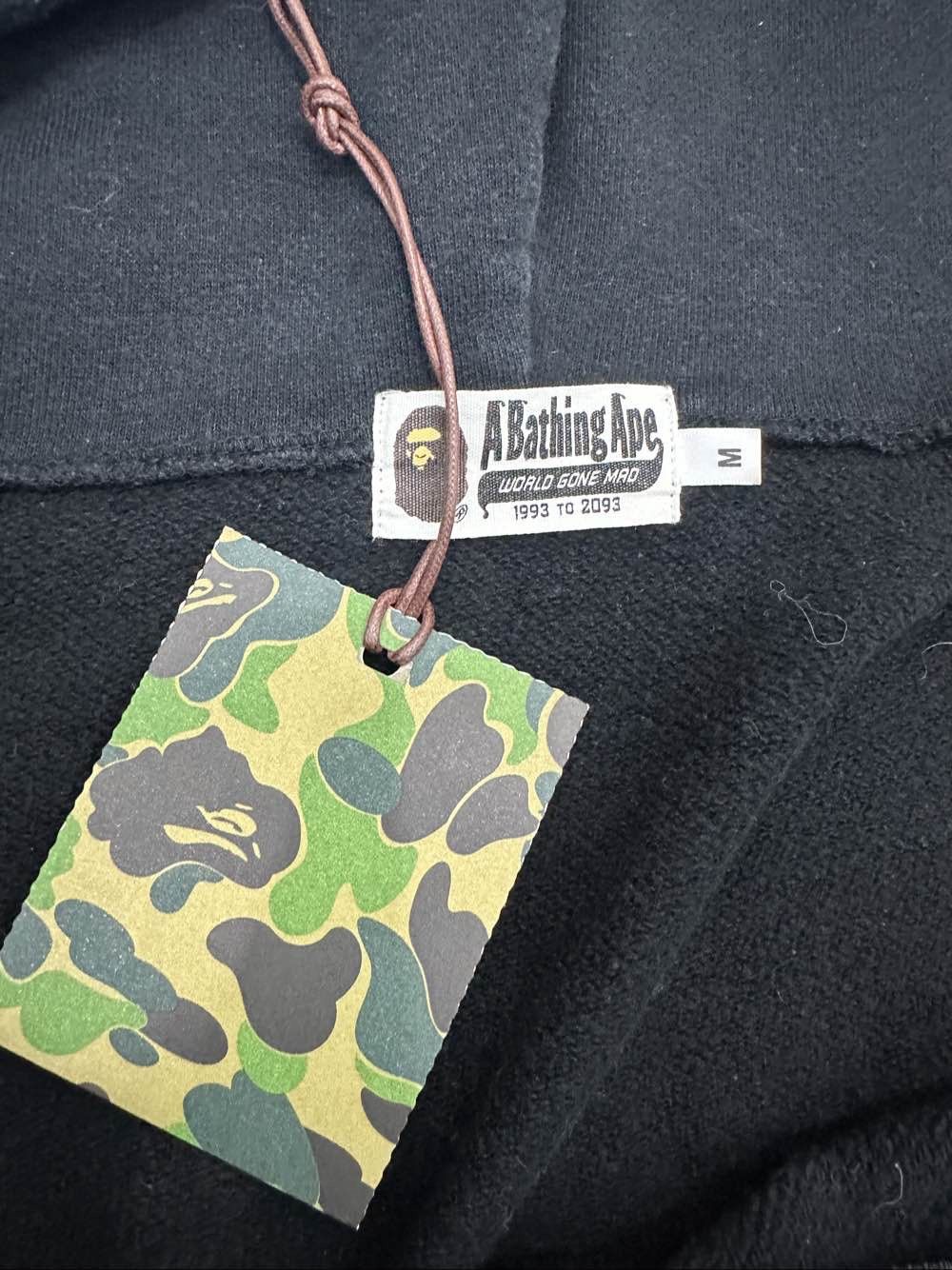 Bape A Bathing Ape Space Camo Shark Hoodie Size M Size US M / EU 48-50 / 2 - 3 Thumbnail