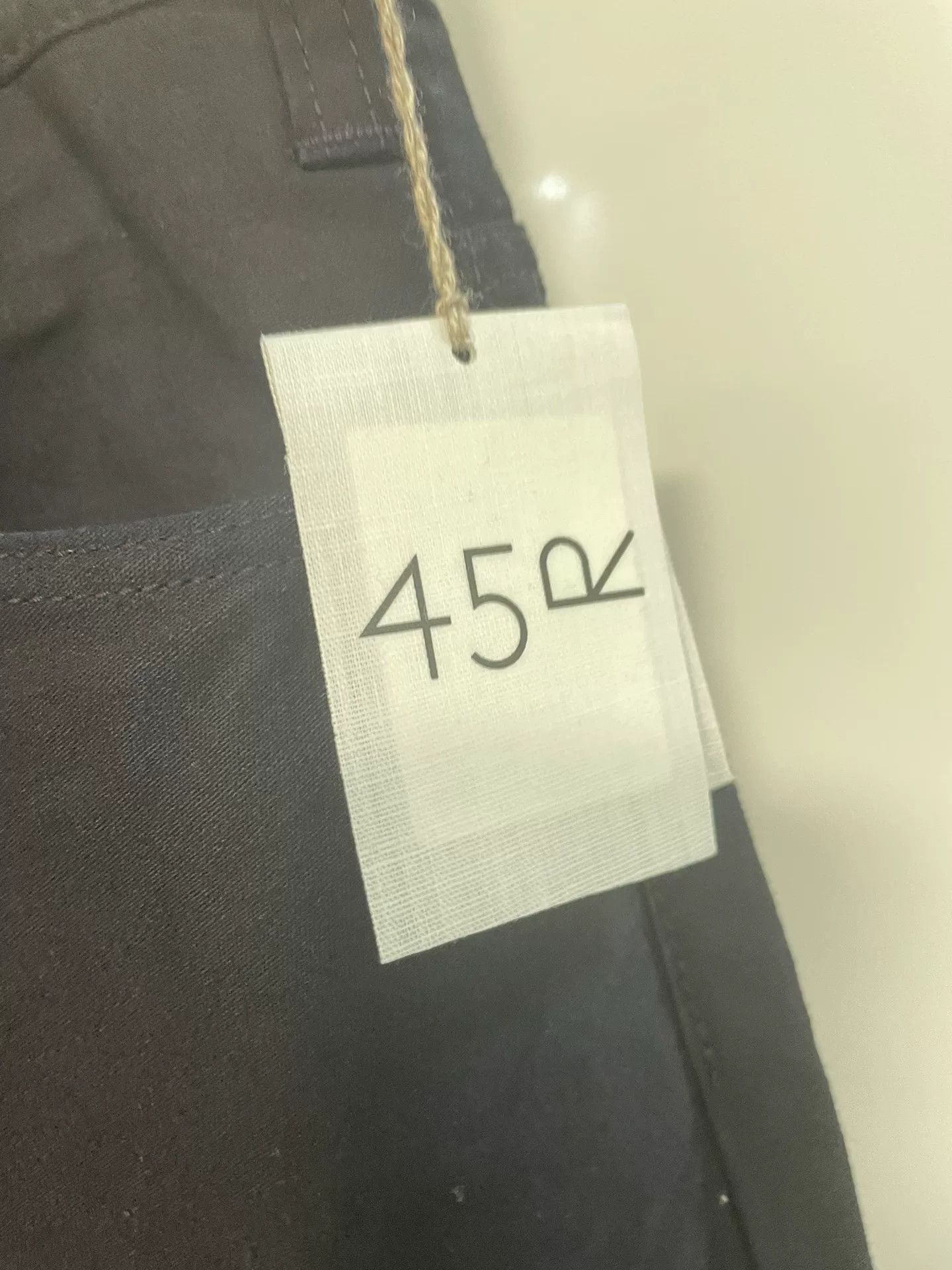 45rpm 45R 2024 Spring Unisex Indigo Straight Jeans Size US 34 / EU 50 - 5 Thumbnail