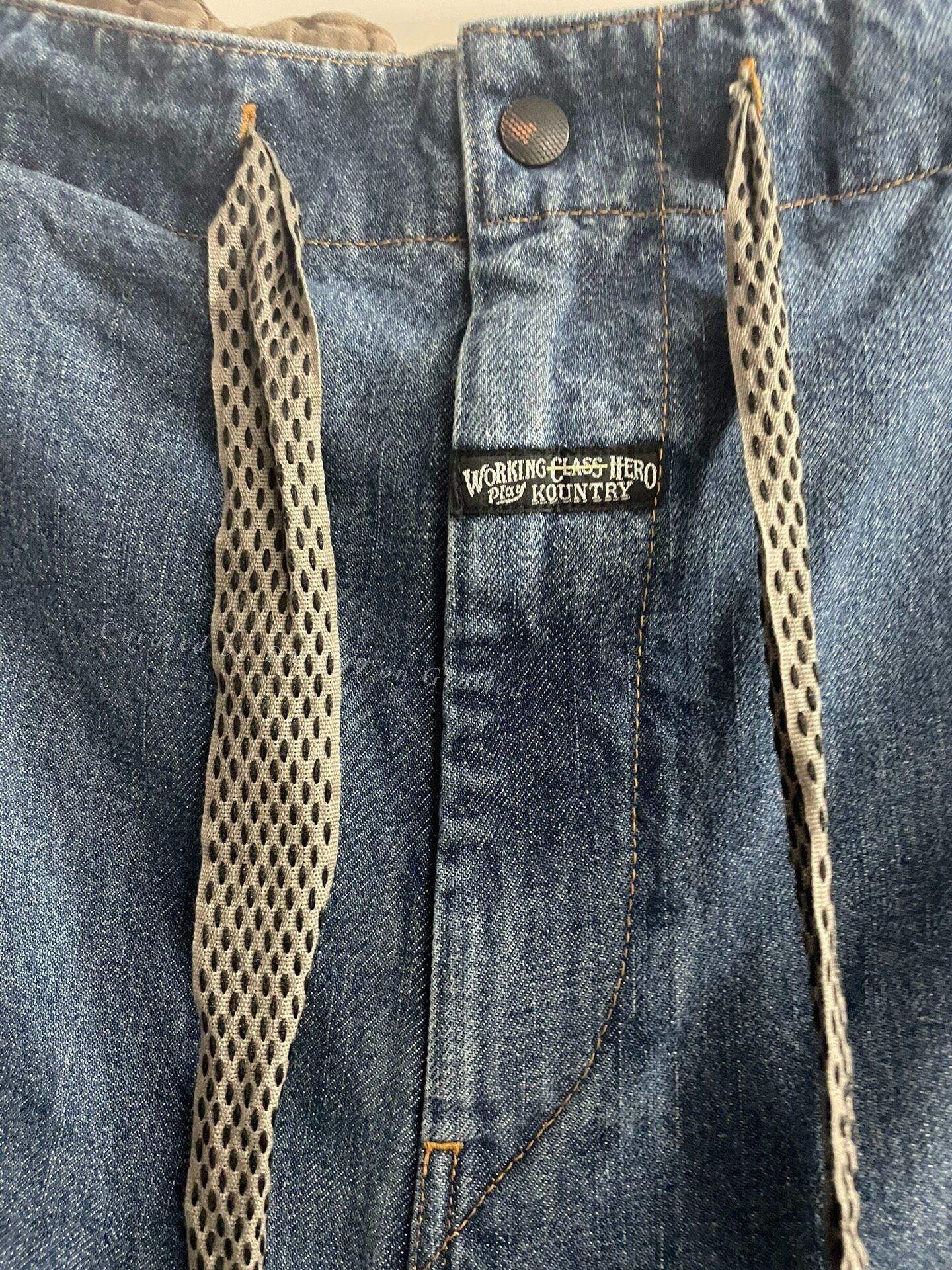 Kapital KAPITAL 23AW Vintage Washed Cargo Jeans Size US 36 / EU 52 - 2 Thumbnail