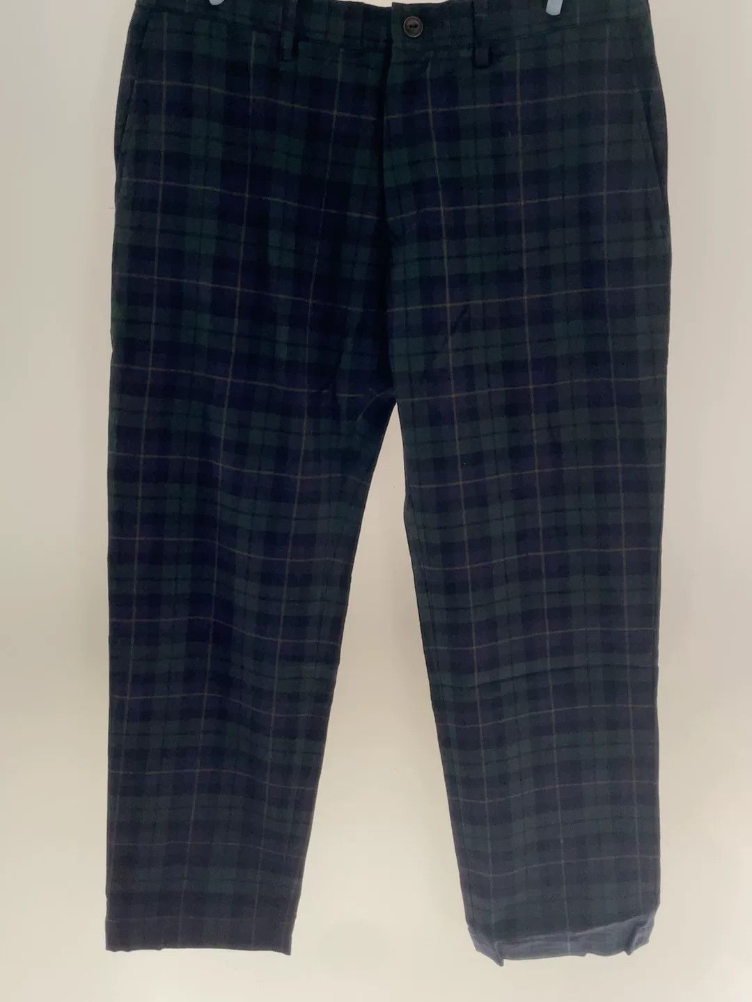 45rpm 45R Men's Plaid Straight-Leg Pants Size US 36 / EU 52 - 7 Thumbnail