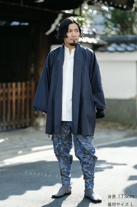 Other Sousou Men's Wide Sleeve Loose Short Coat Size US L / EU 52-54 / 3 - 2 Thumbnail