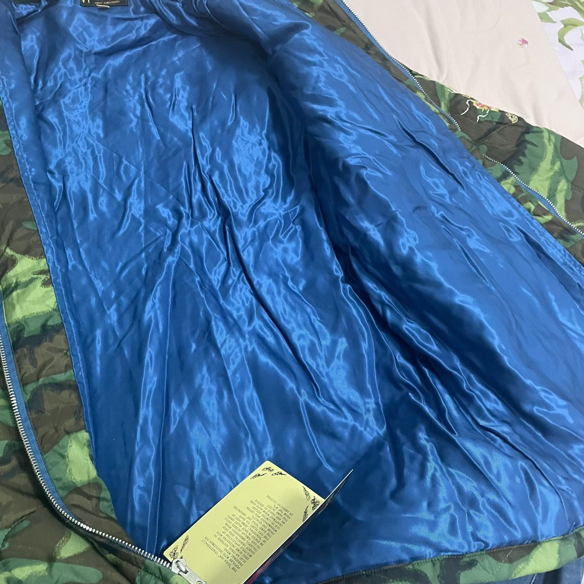 Tailor Toyo TAILOR TOYO Military Camo Vietnam Map Quilted Jacket Size US XL / EU 56 / 4 - 9 Thumbnail