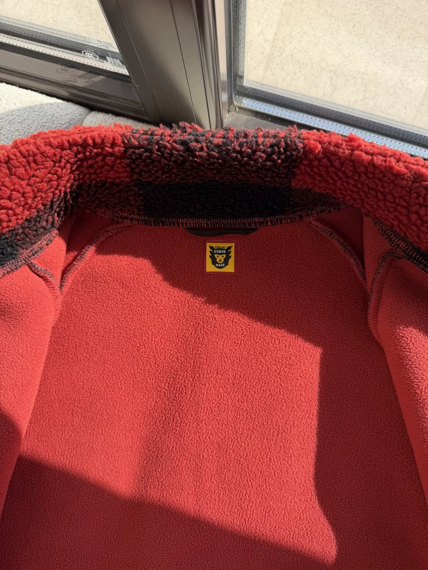 Human Made Human Made FW22 Polar Bear Plaid Fleece Jacket Size US S / EU 44-46 / 1 - 4 Thumbnail