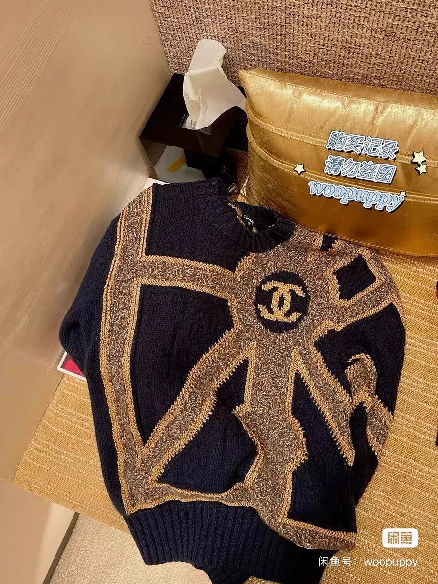 Chanel Chanel 21 Early Autumn Double C Cashmere Sweater Size XS / US 0-2 / IT 36-38 - 7 Thumbnail