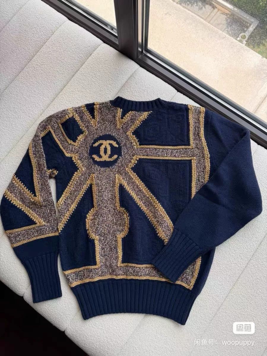 Chanel Chanel 21 Early Autumn Double C Cashmere Sweater Size XS / US 0-2 / IT 36-38 - 4 Thumbnail