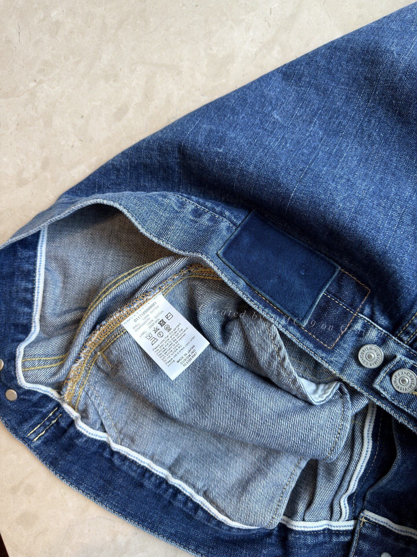 Visvim Visvim DMGD-1001 Washed Denim Jacket Size US XXL / EU 58 / 5 - 5 Thumbnail