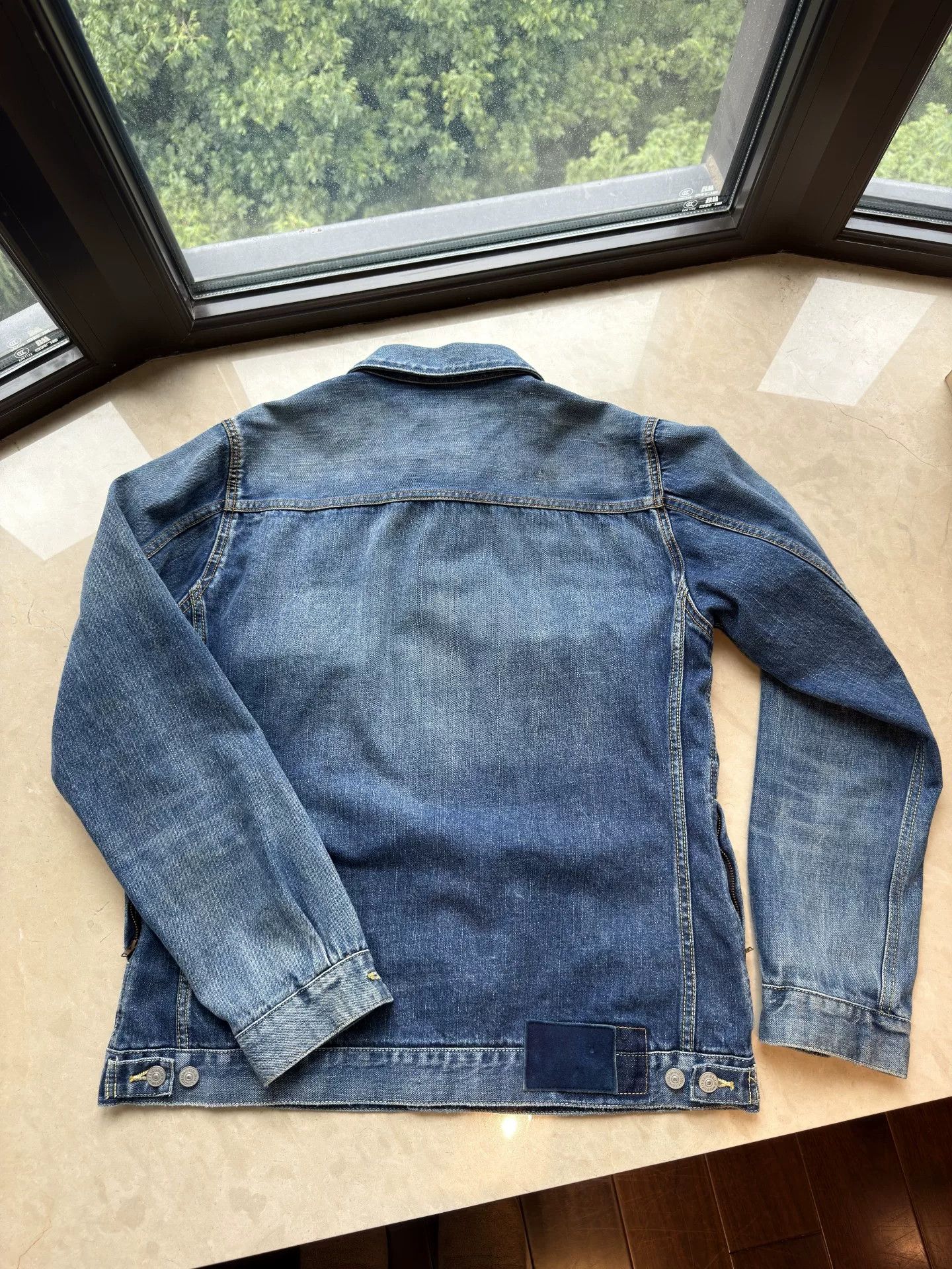 Visvim Visvim DMGD-1001 Washed Denim Jacket Size US XXL / EU 58 / 5 - 2 Thumbnail