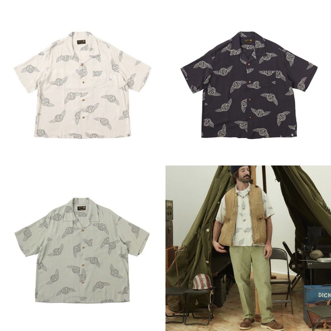 Visvim VISVIM CONTRARY DEPT Military Short Shirt Size US XL / EU 56 / 4 - 7 Thumbnail
