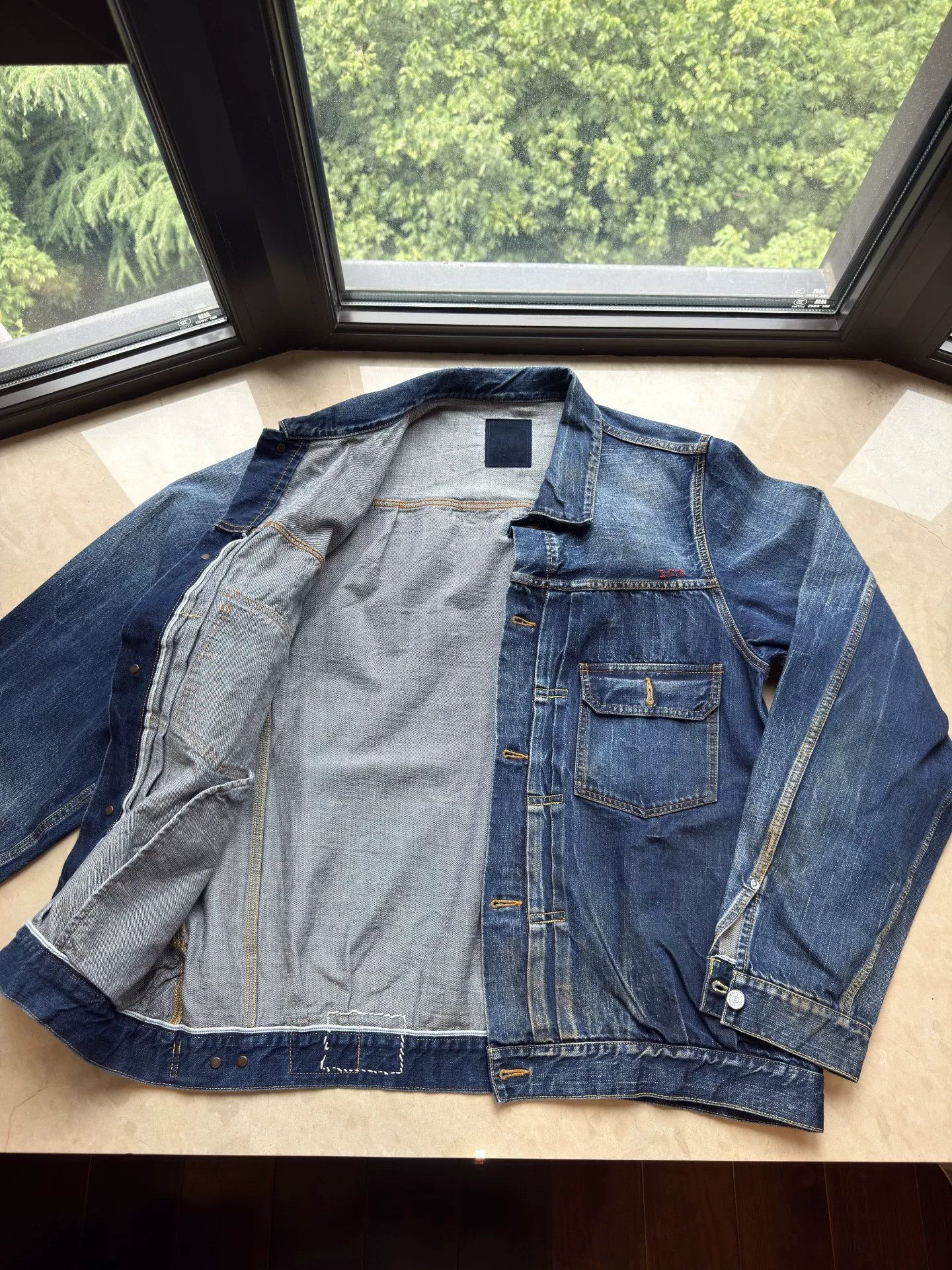 Visvim Visvim 101 Jkt Jumbo Dry Denim Jacket Size US XXL / EU 58 / 5 - 5 Thumbnail
