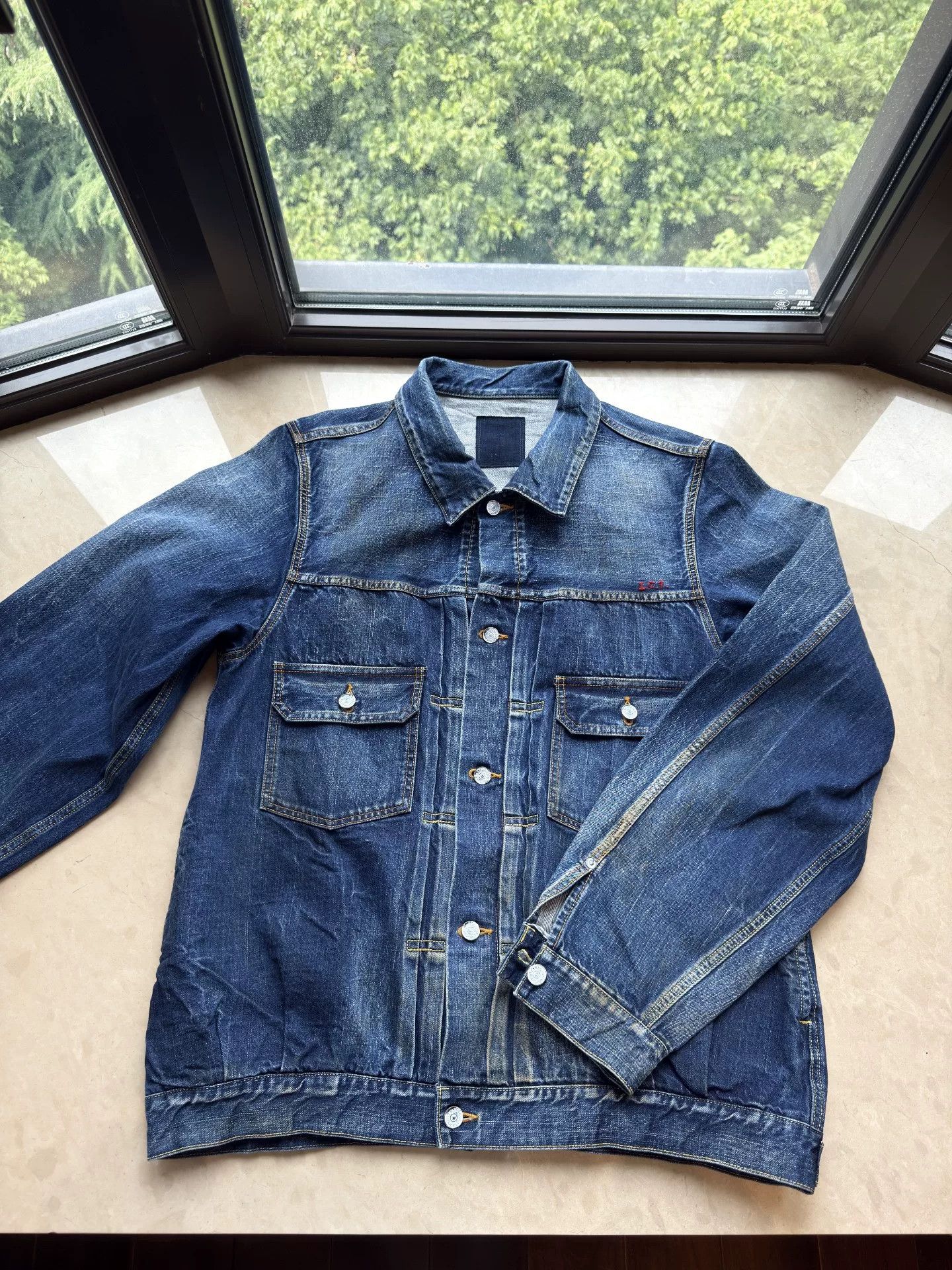 Visvim Visvim 101 Jkt Jumbo Dry Denim Jacket Size US XXL / EU 58 / 5 - 3 Thumbnail