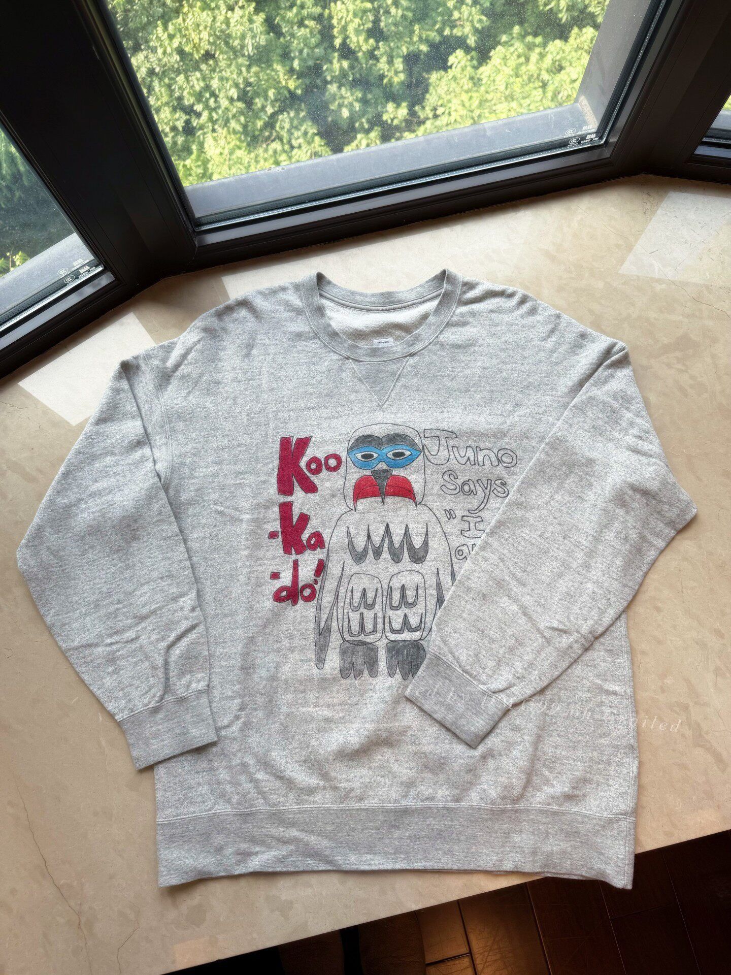 Visvim Visvim Table Collection Jumbo Owl L/S Crew Size US XL / EU 56 / 4 - 2 Thumbnail