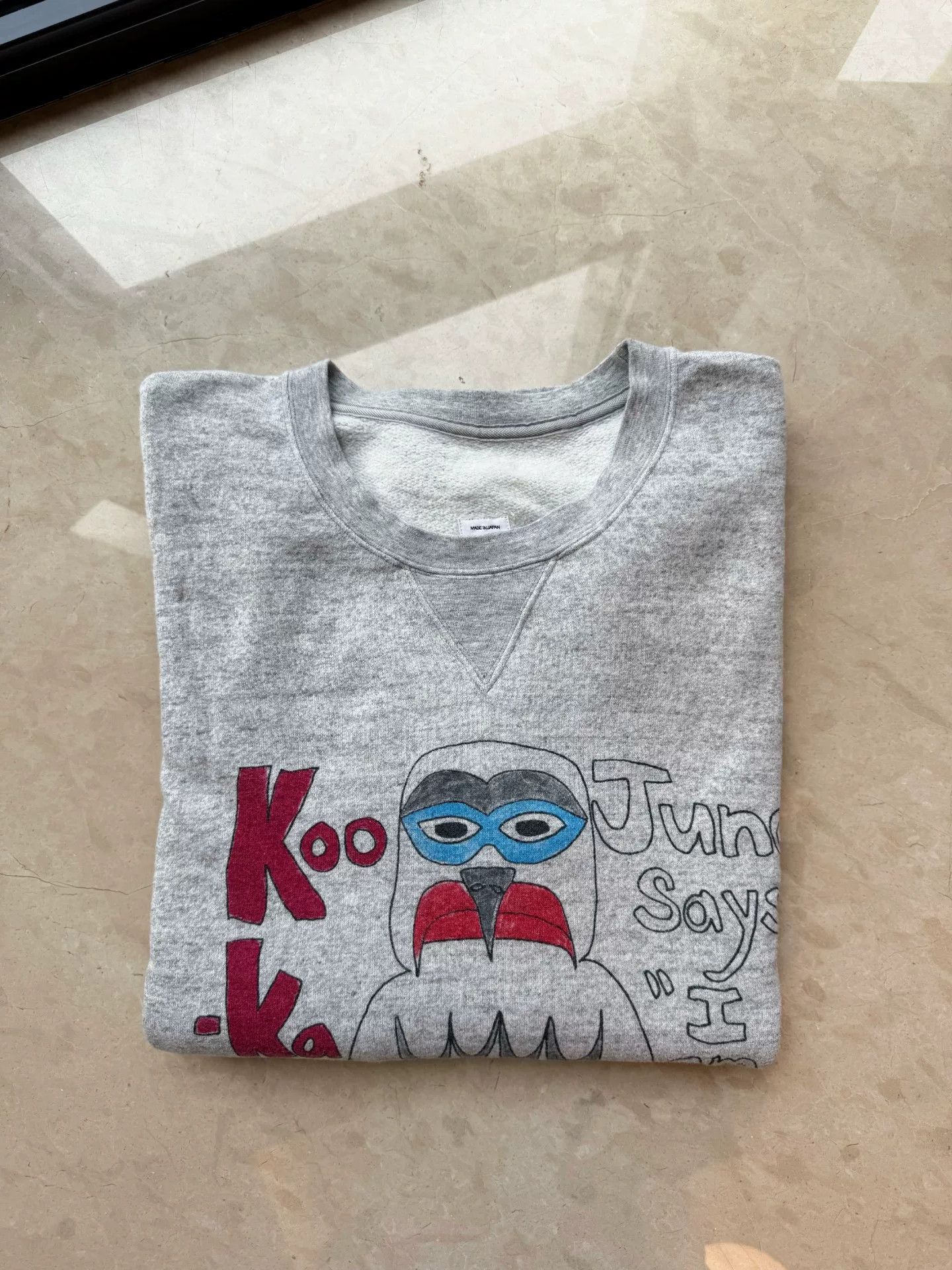 Visvim Visvim Table Collection Jumbo Owl L/S Crew Size US XL / EU 56 / 4 - 6 Thumbnail