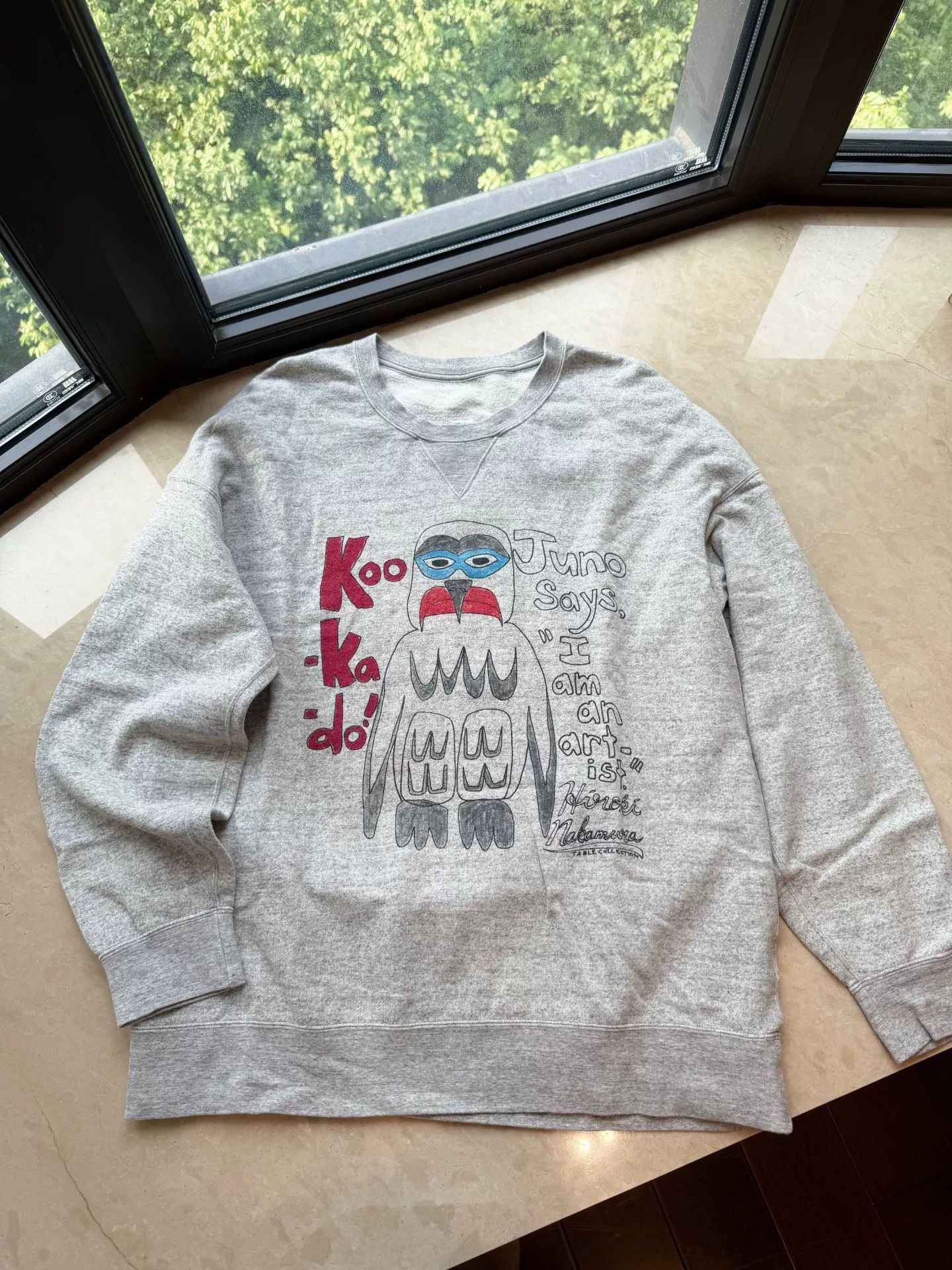 Visvim Visvim Table Collection Jumbo Owl L/S Crew Size US XL / EU 56 / 4 - 3 Thumbnail