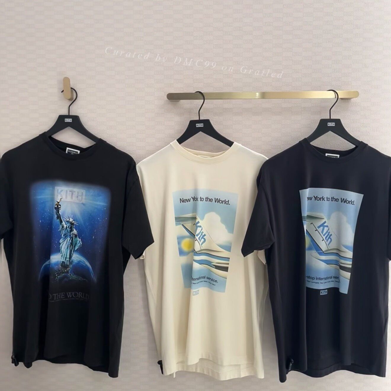 Kith KITH NY to the World 2024 Vintage Logo Tee Size US S / EU 44-46 / 1 - 7 Thumbnail