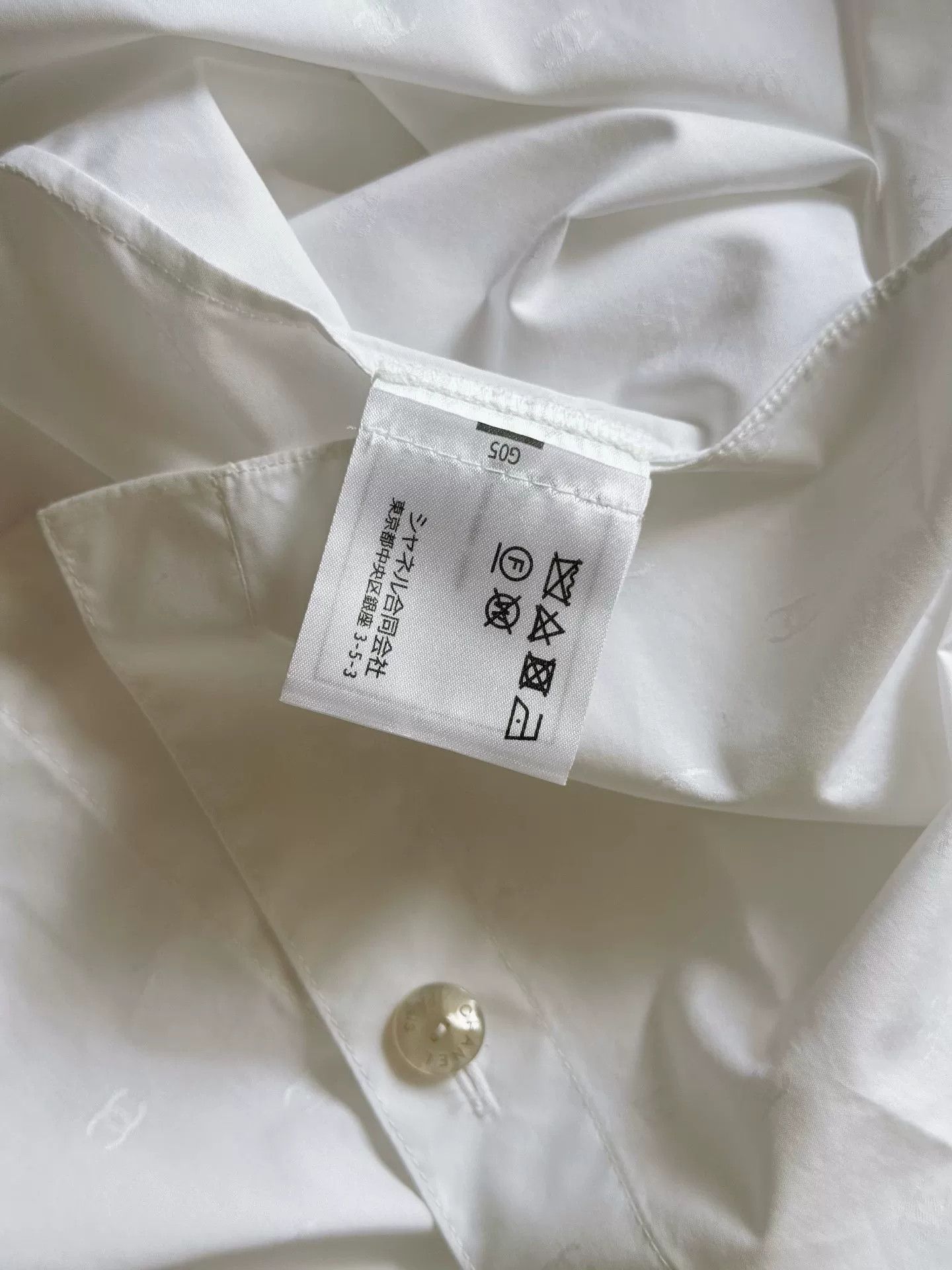 Chanel Chanel 21B Logo Vintage Puff Sleeve Blouse Size S / US 4 / IT 40 - 7 Thumbnail