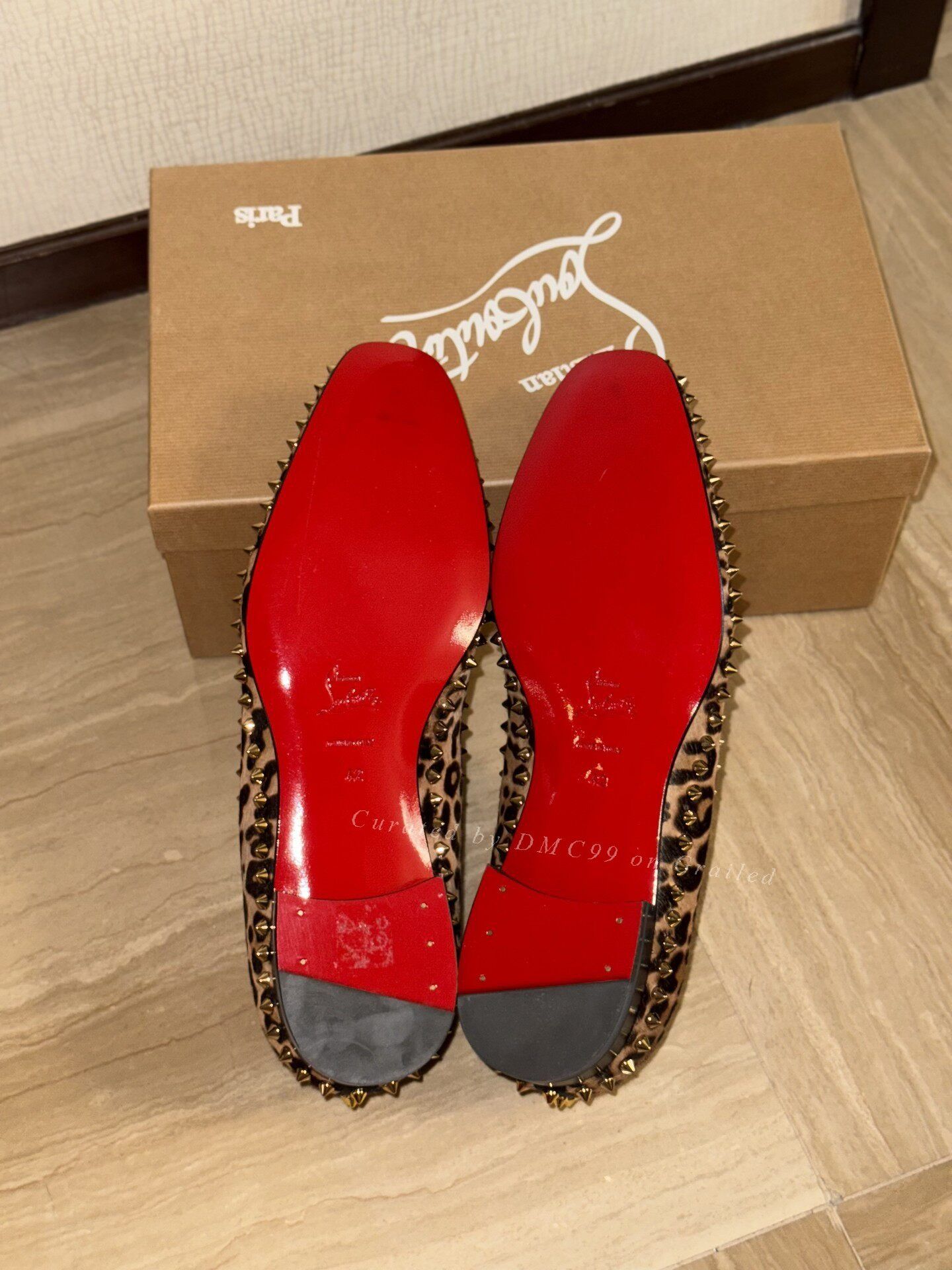 Christian Louboutin Christian Louboutin Studded Leopard Loafer Size US 9 / EU 42 - 7 Thumbnail