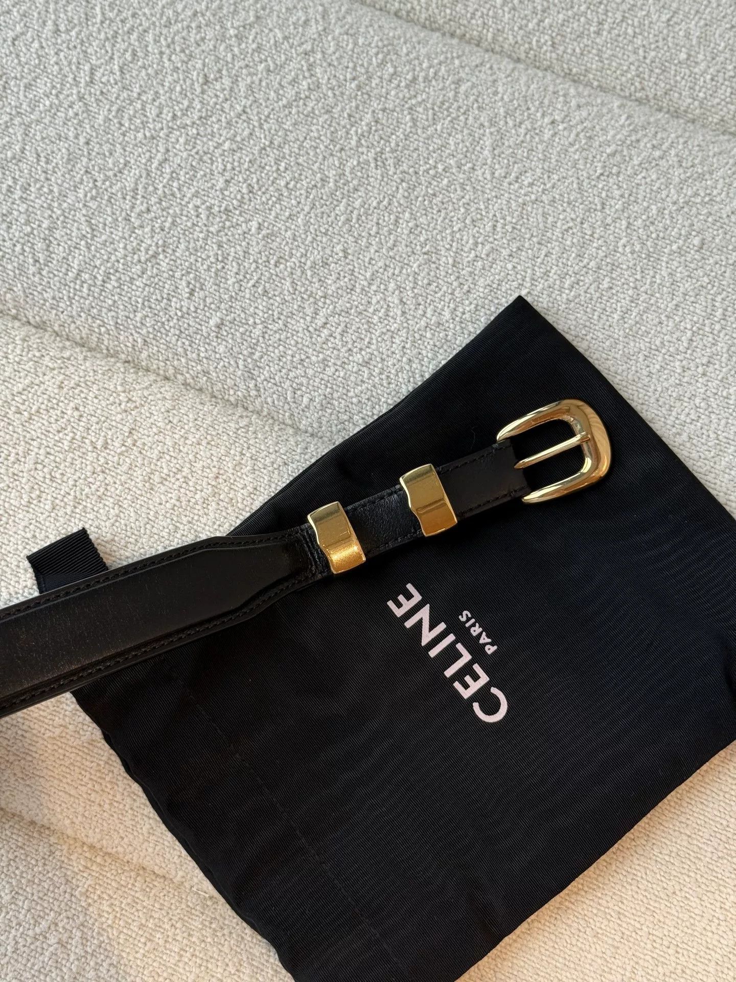 Celine Celine Women's Gold Metal Belt Size ONE SIZE - 4 Thumbnail