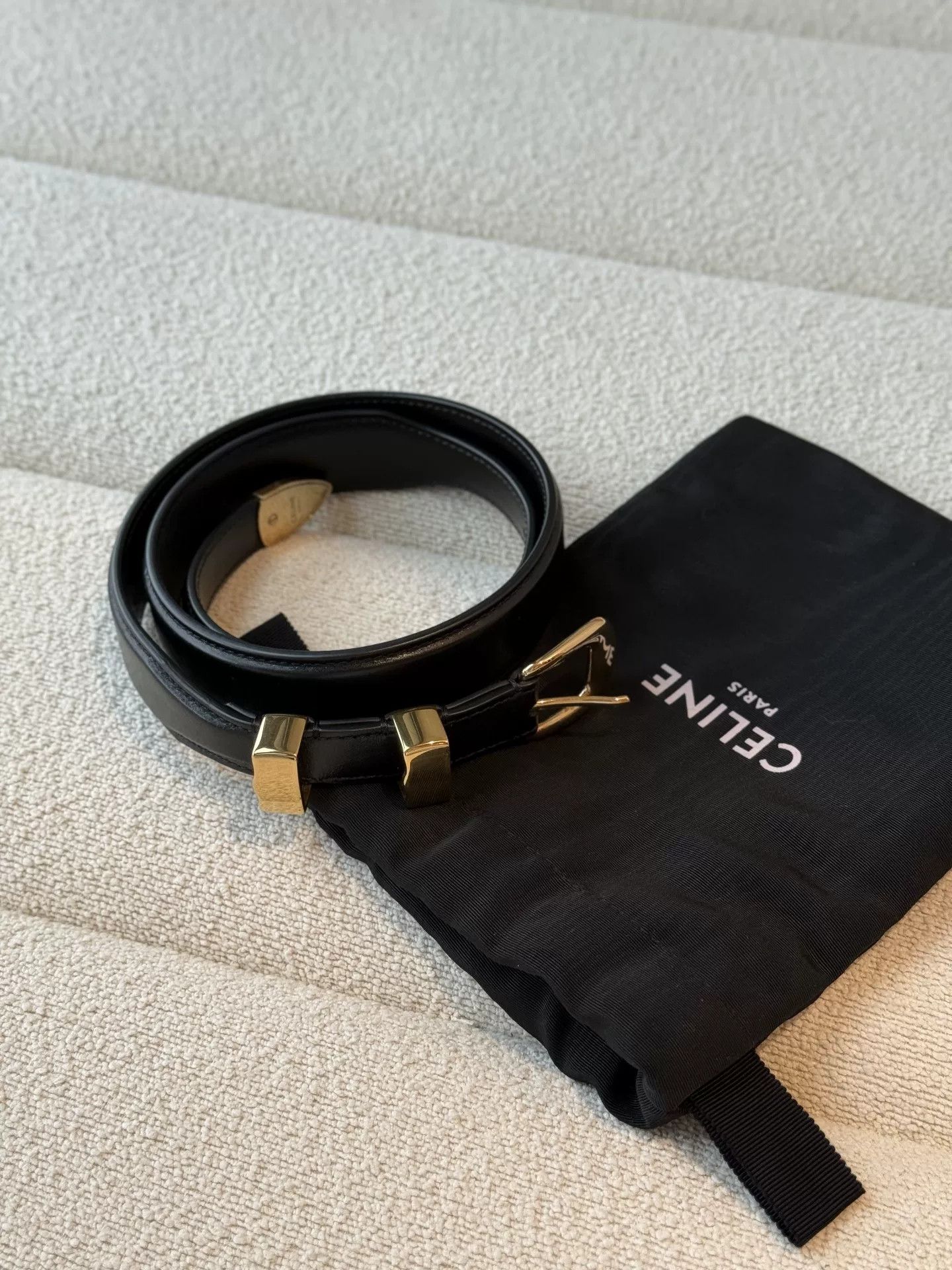 Celine Celine Women's Gold Metal Belt Size ONE SIZE - 3 Thumbnail