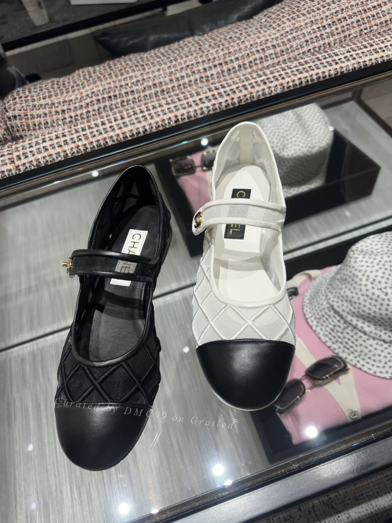 Chanel Chanel Coco Beach White Flat Mary Janes Size US 6 / IT 36 - 3 Thumbnail