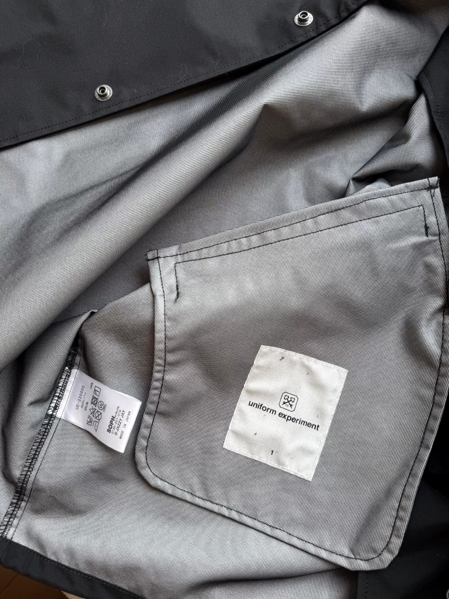 uniform experiment Uniform Experiment Fragment JAZZY 5 Jacket Size US S / EU 44-46 / 1 - 6 Thumbnail