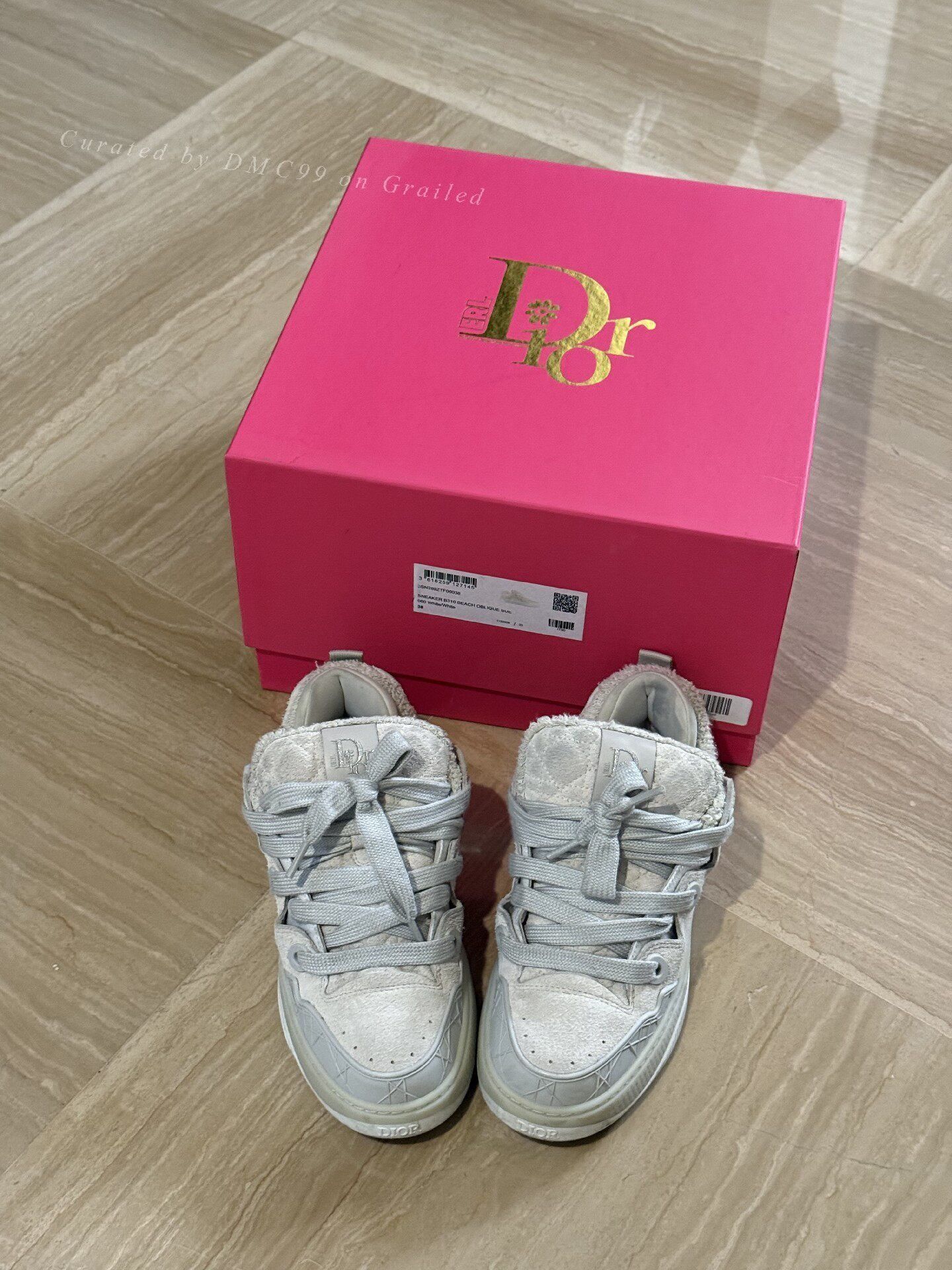 Dior Dior by ERL Oblique Skate Sneakers Limited Size US 5 / EU 37 - 6 Thumbnail