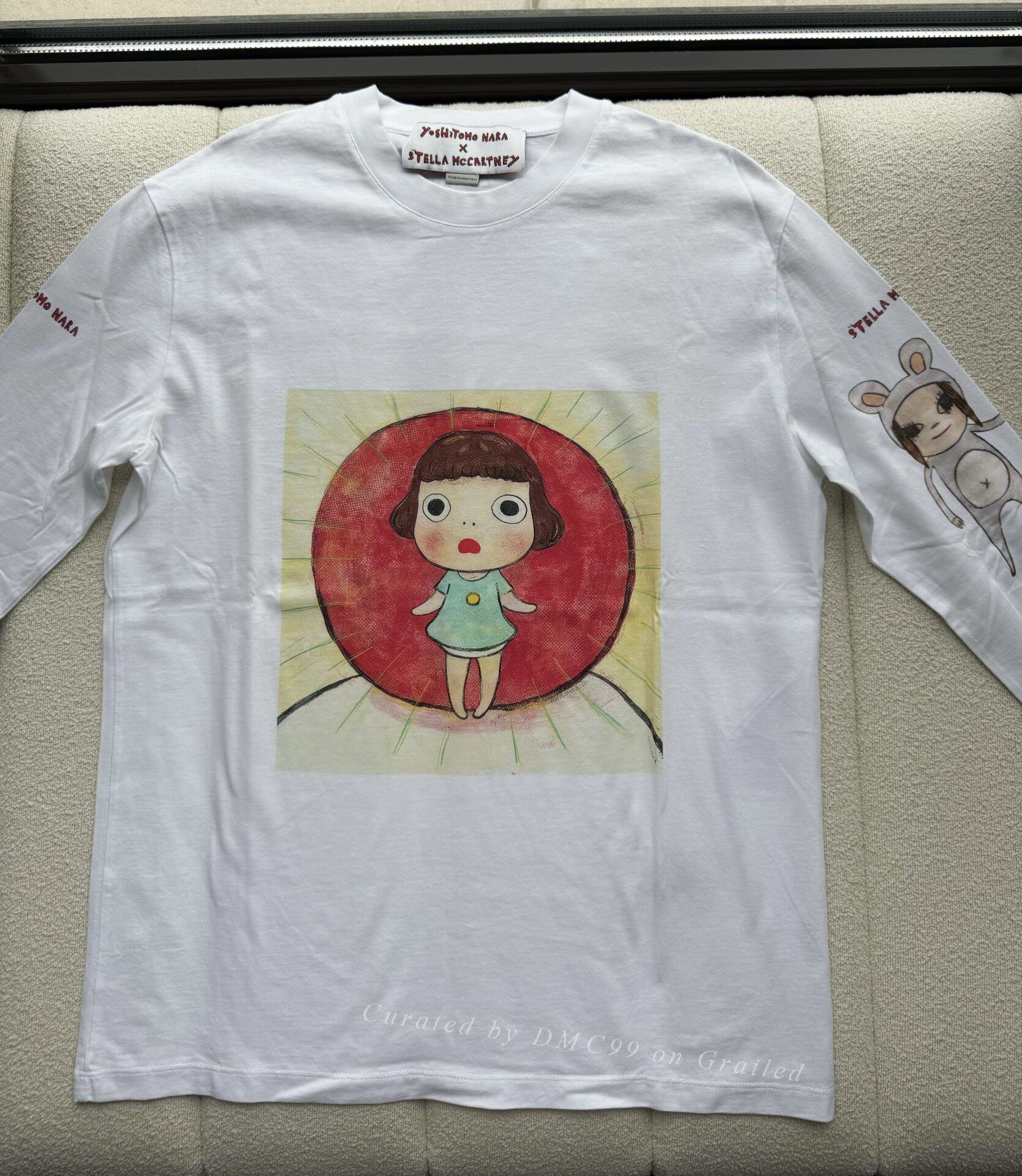 Stella McCartney Stella McCartney x Nara Yoshitomo Long Sleeve T-Shirt Size XXS / US 00 / IT 34 - 2 Thumbnail