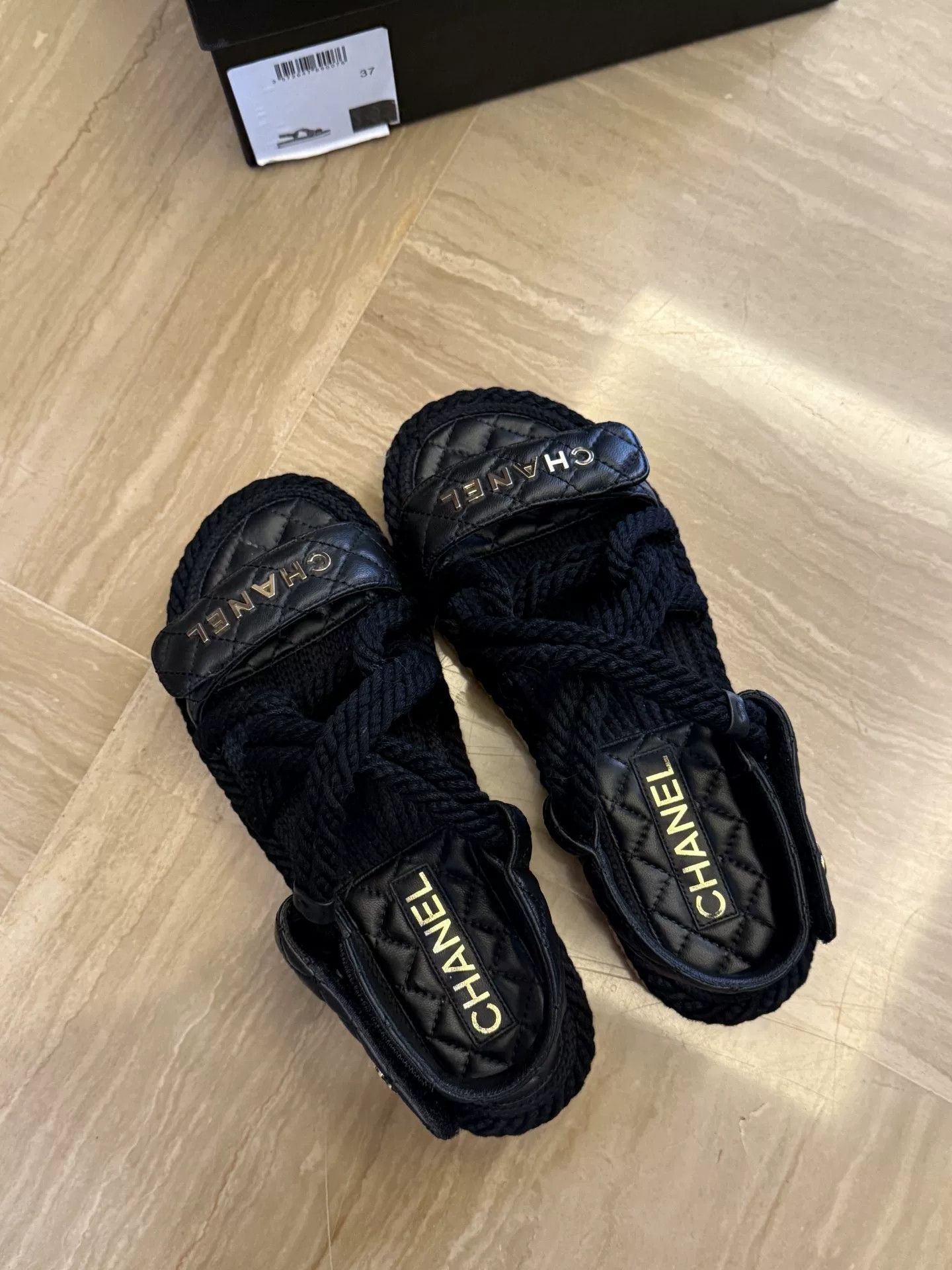 Chanel Chanel Women's Rope-Woven Sandals Size US 6 / IT 36 - 3 Thumbnail