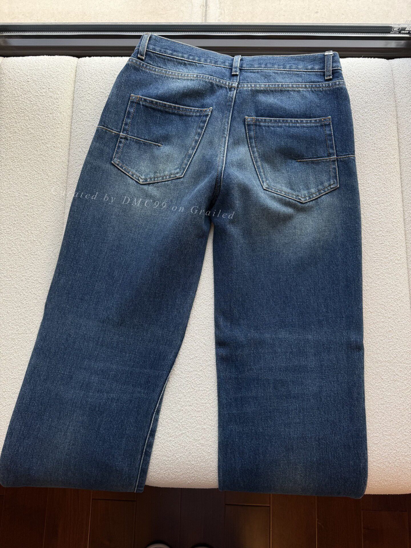 Dior Dior Women's Bee Logo Wide-Leg Jeans Size 38" / US 16 / IT 52 - 5 Thumbnail