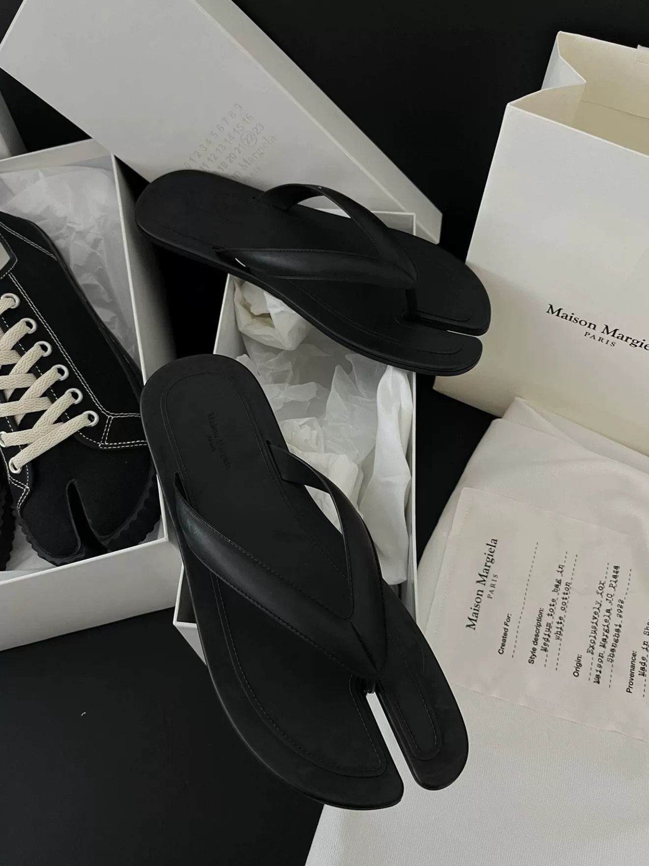 Maison Margiela Maison Margiela Tabi Split-Toe Flat Flip-Flop Size US 6 / IT 36 - 8 Thumbnail