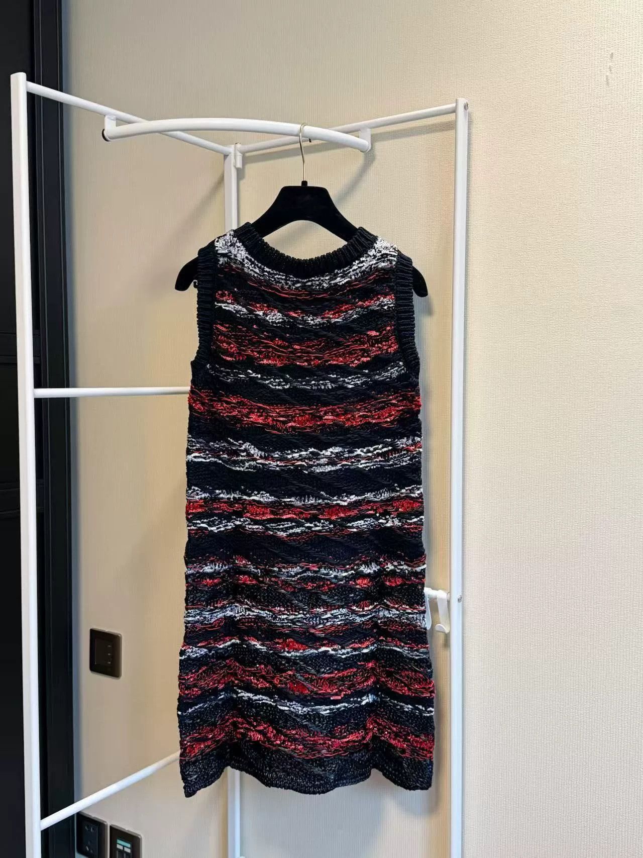 Chanel Chanel Knit Sleeveless A-line Dress Size XXS / US 00 / IT 34 - 6 Thumbnail