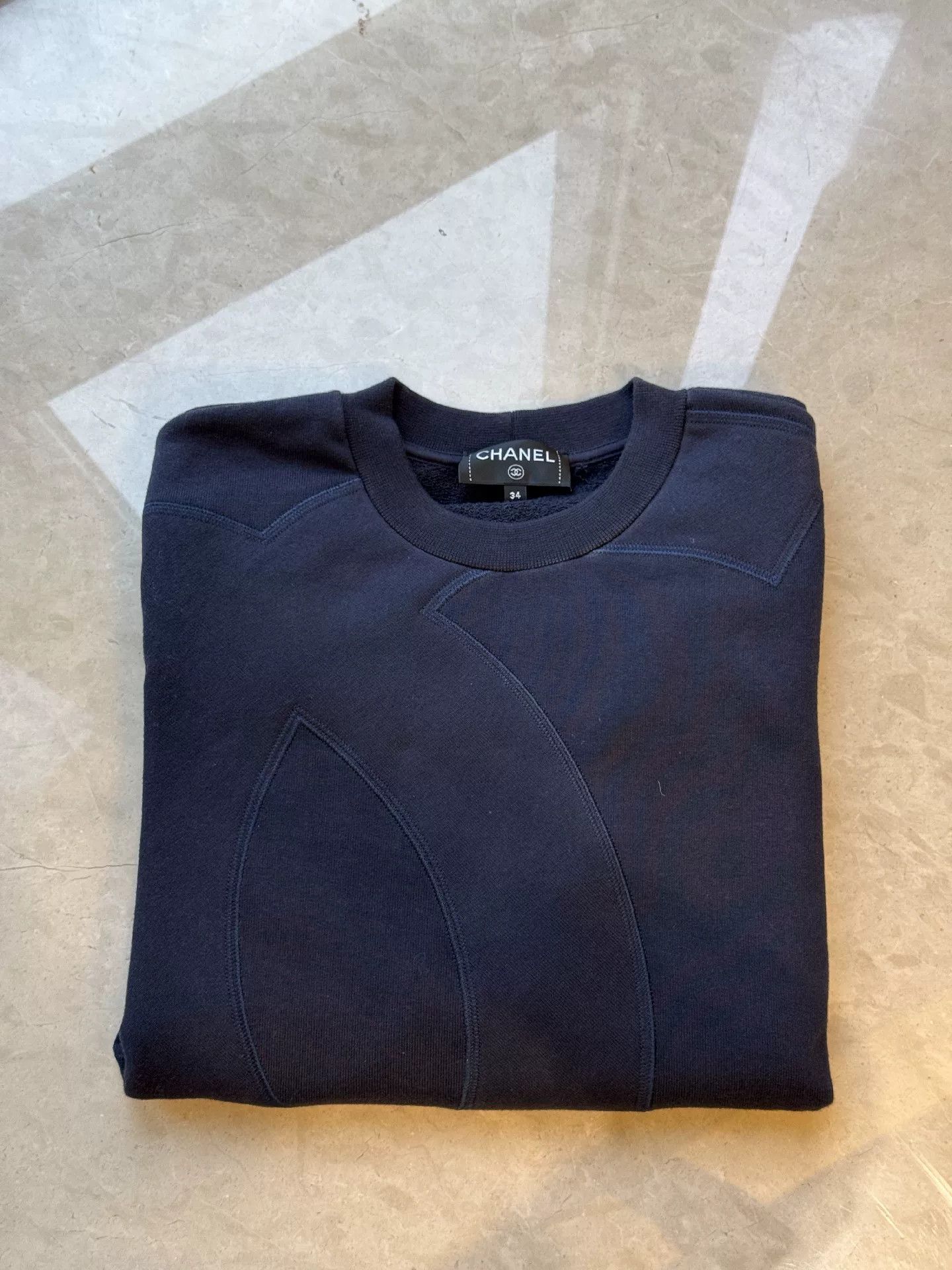 Chanel Chanel Double C Logo Women's Sweatshirt Size XXS / US 00 / IT 34 - 8 Thumbnail