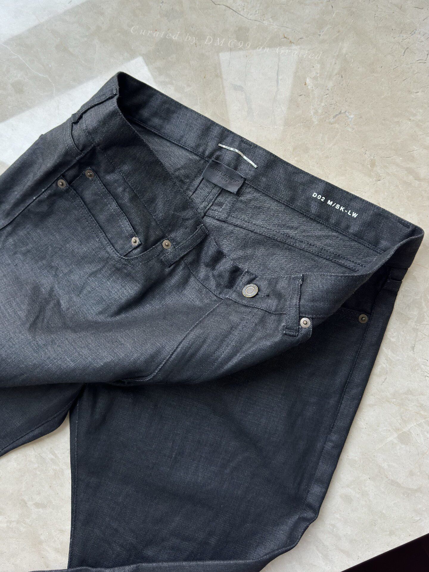 Saint Laurent Paris Saint Laurent SLP Men's Black Jeans Size US 34 / EU 50 - 7 Thumbnail
