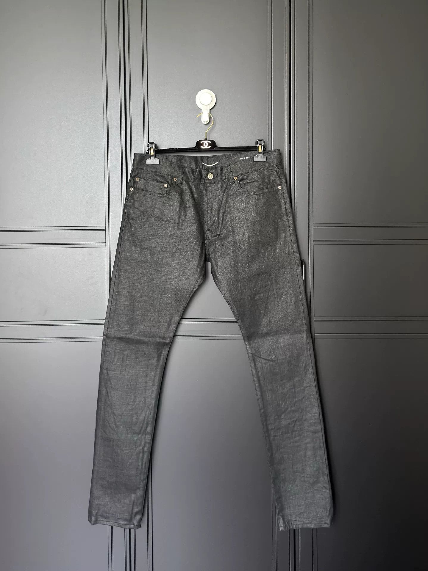 Saint Laurent Paris Saint Laurent SLP Men's Black Jeans Size US 34 / EU 50 - 2 Thumbnail
