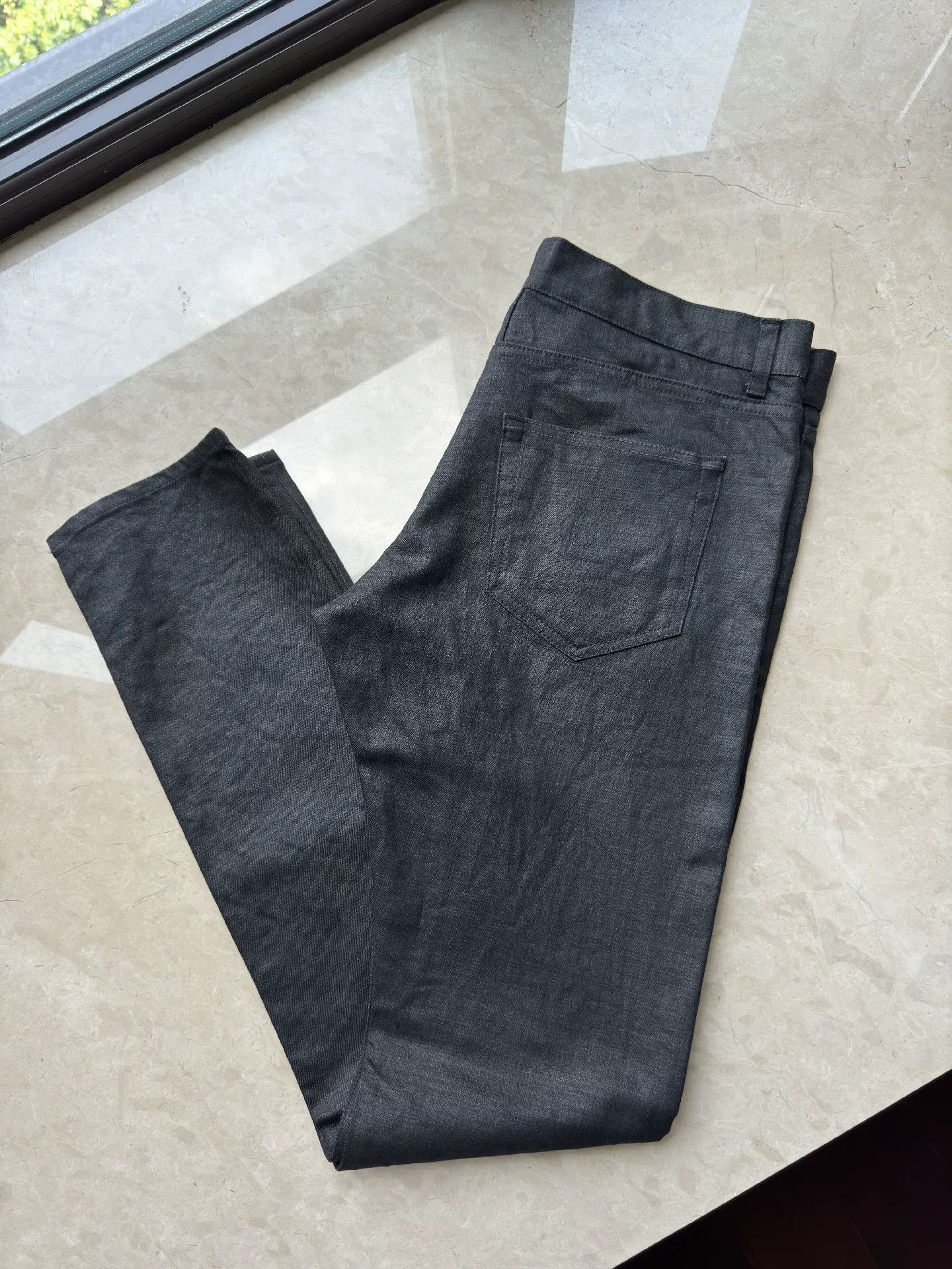 Saint Laurent Paris Saint Laurent SLP Men's Black Jeans Size US 34 / EU 50 - 5 Thumbnail