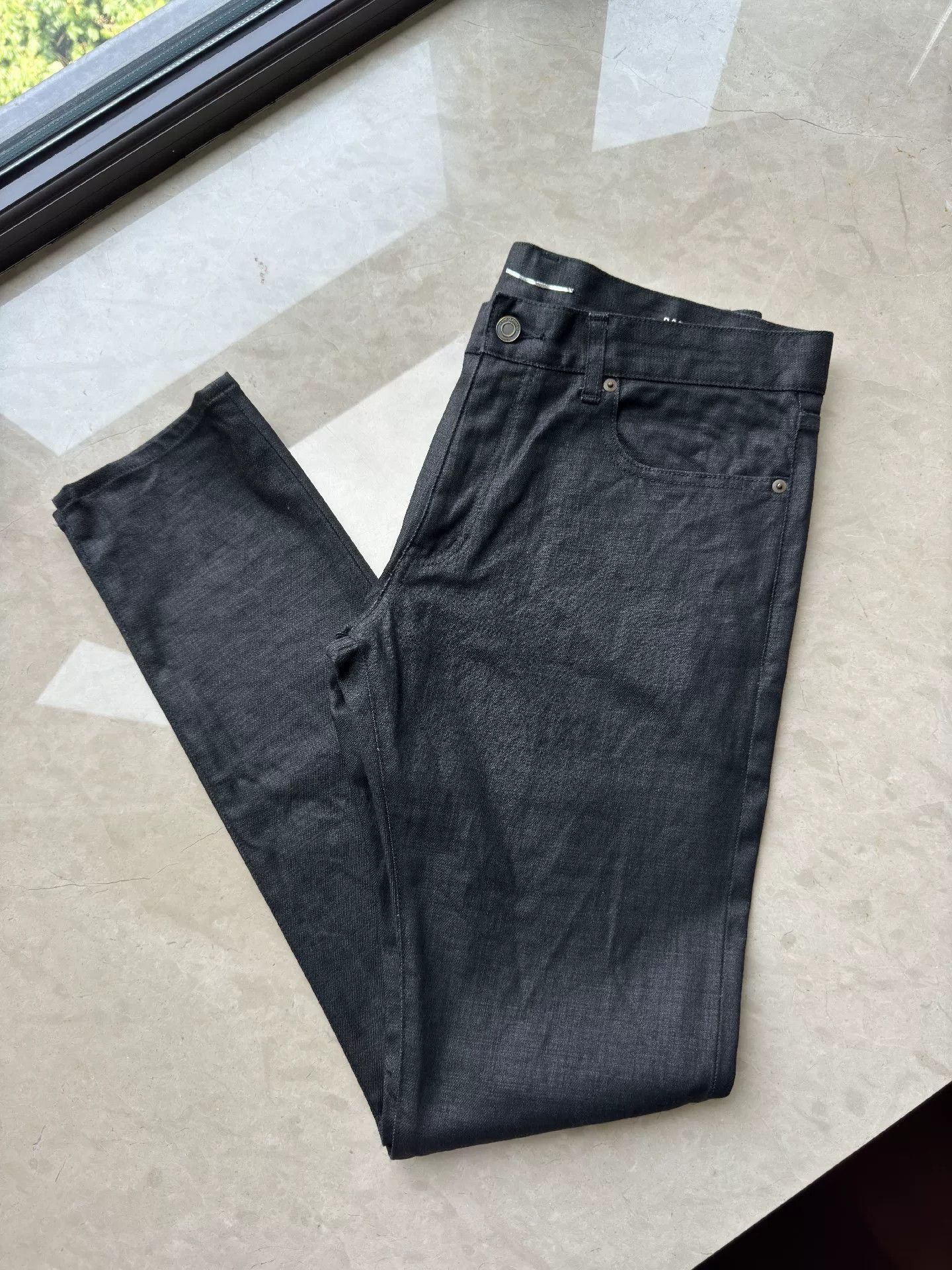 Saint Laurent Paris Saint Laurent SLP Men's Black Jeans Size US 34 / EU 50 - 4 Thumbnail