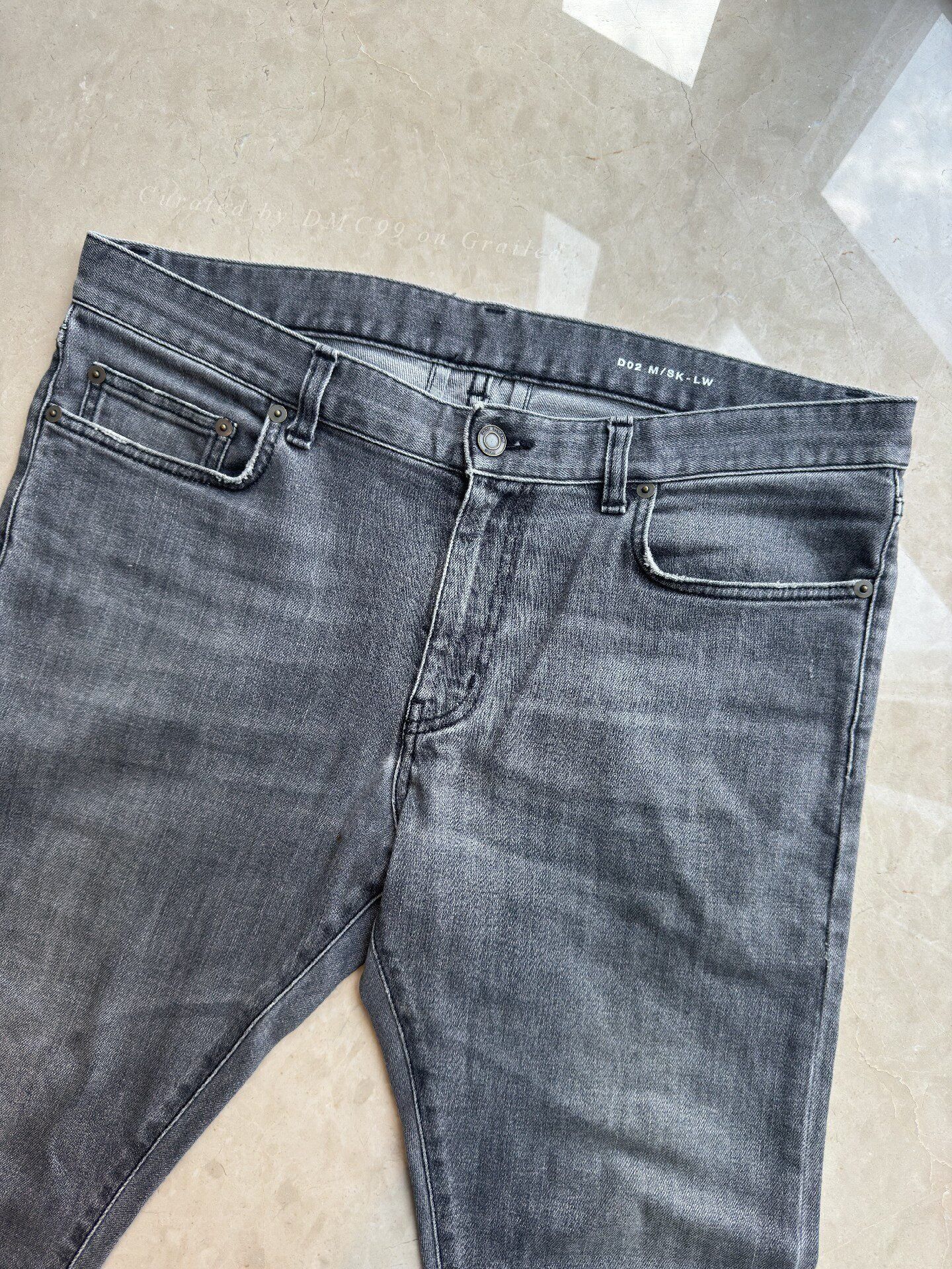 Saint Laurent Paris YSL/SLP Men's Gray Jeans Size US 33 - 5 Thumbnail