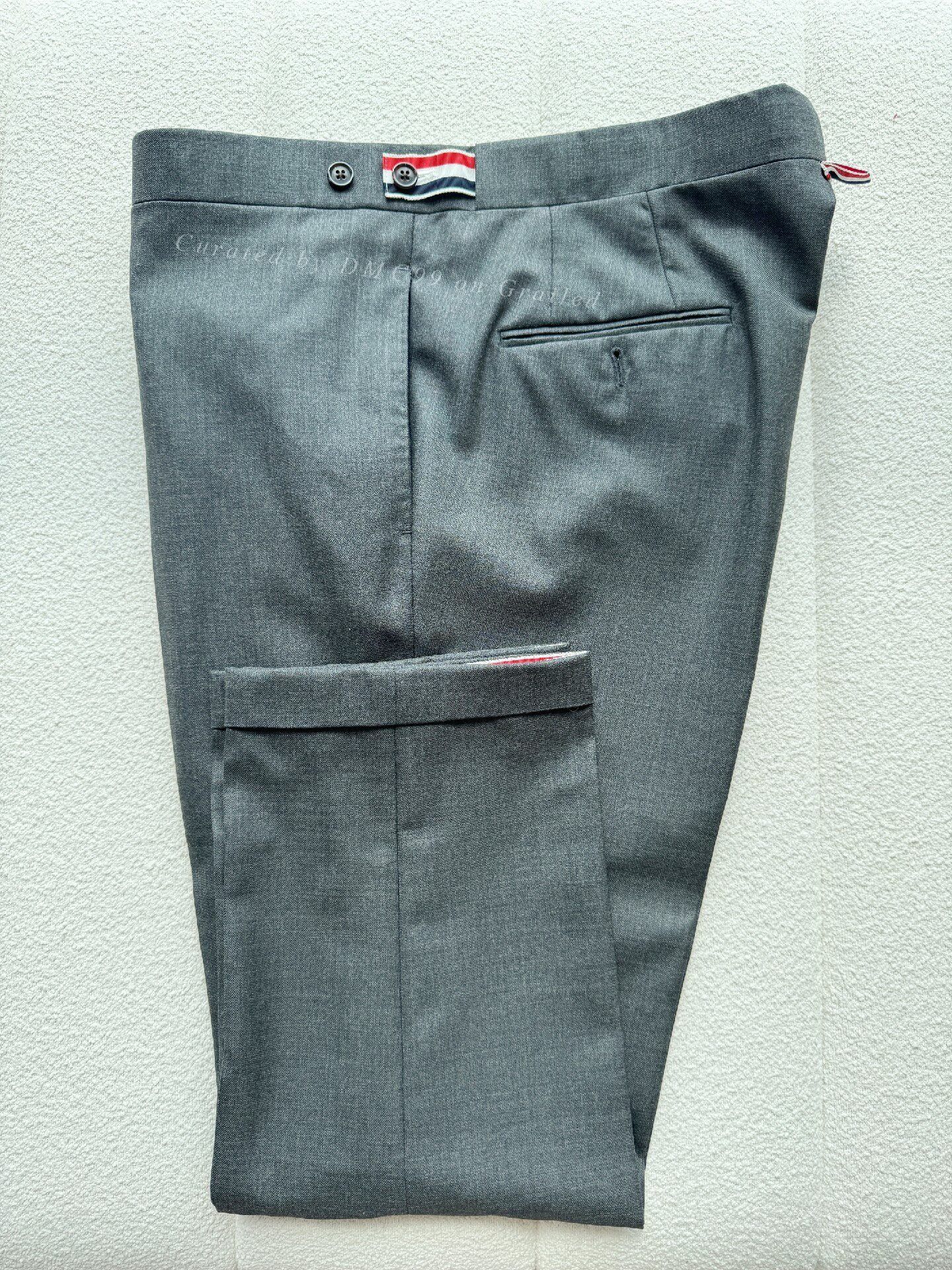 Thom Browne Thom Browne Men's Cropped Trousers Size US 28 / EU 44 - 2 Thumbnail