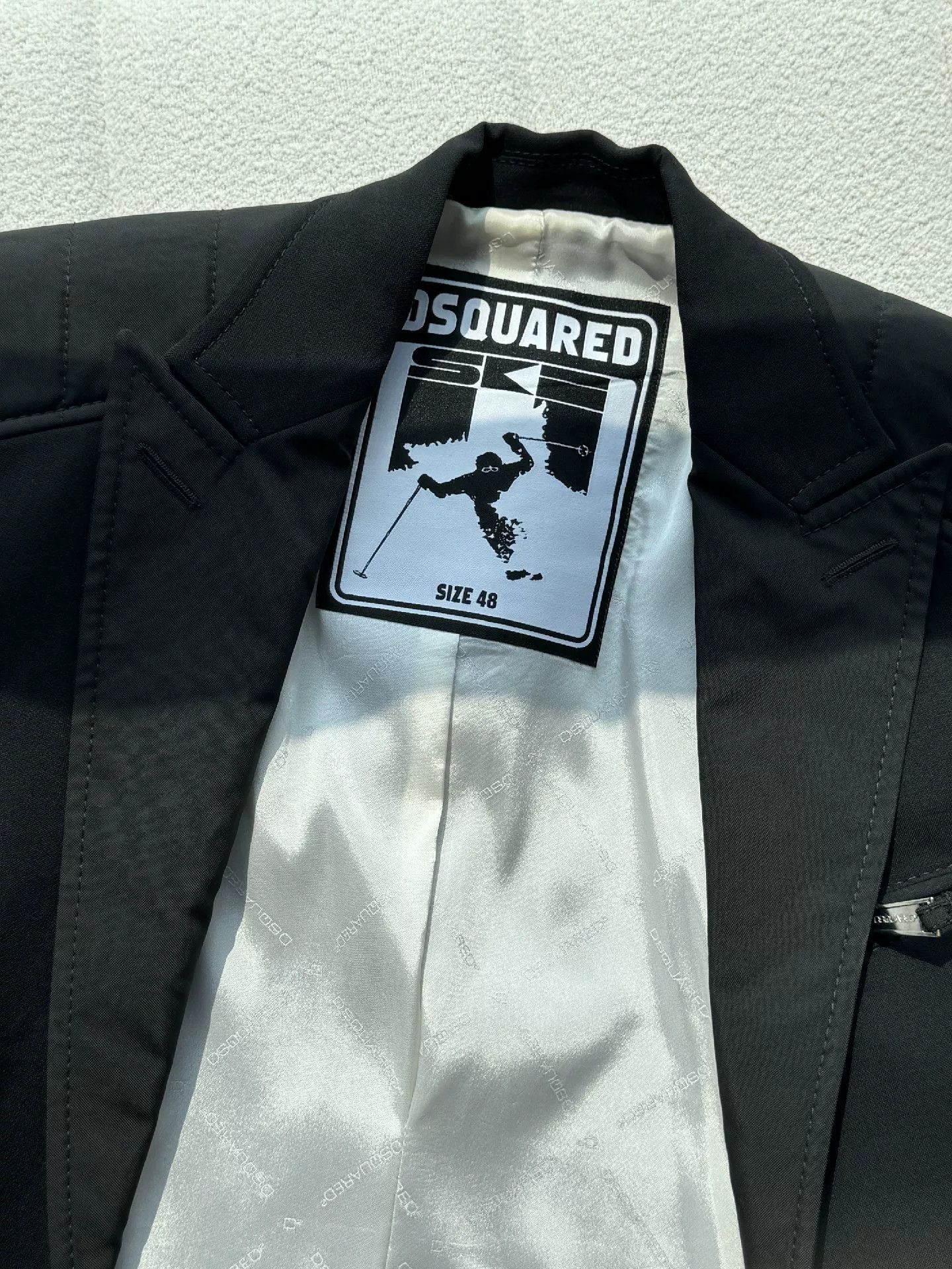 Dsquared2 Dsquared2 Men's Wool Suit Jacket Size US M / EU 48-50 / 2 - 4 Thumbnail