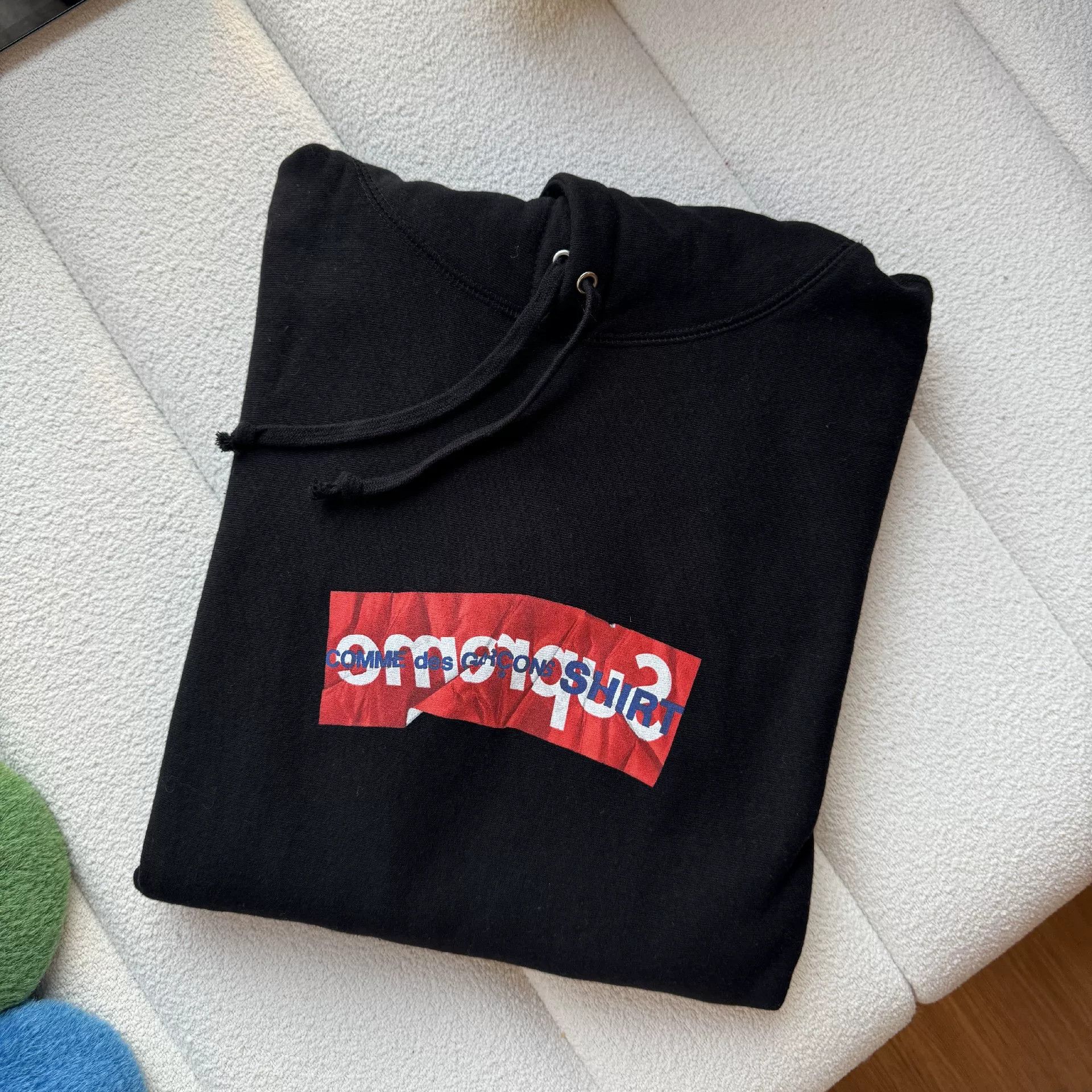 Supreme Supreme x CDG Collaboration Hoodie Size US M / EU 48-50 / 2 - 6 Thumbnail