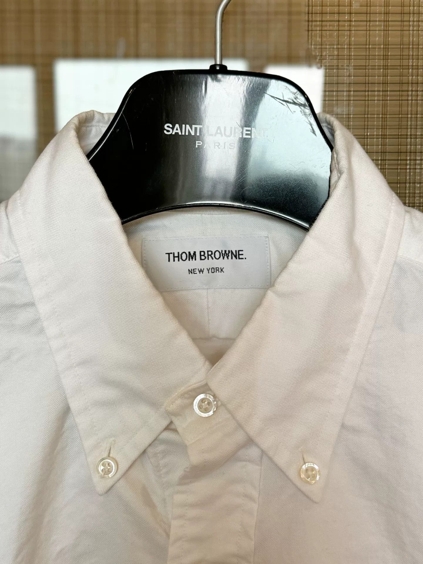 Thom Browne Thom Browne Men's White Shirt Size US XXL / EU 58 / 5 - 3 Thumbnail