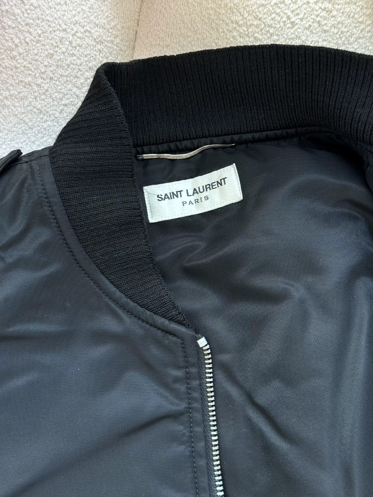 Saint Laurent Paris Saint Laurent Paris Baseball Jacket Size US M / EU 48-50 / 2 - 4 Thumbnail