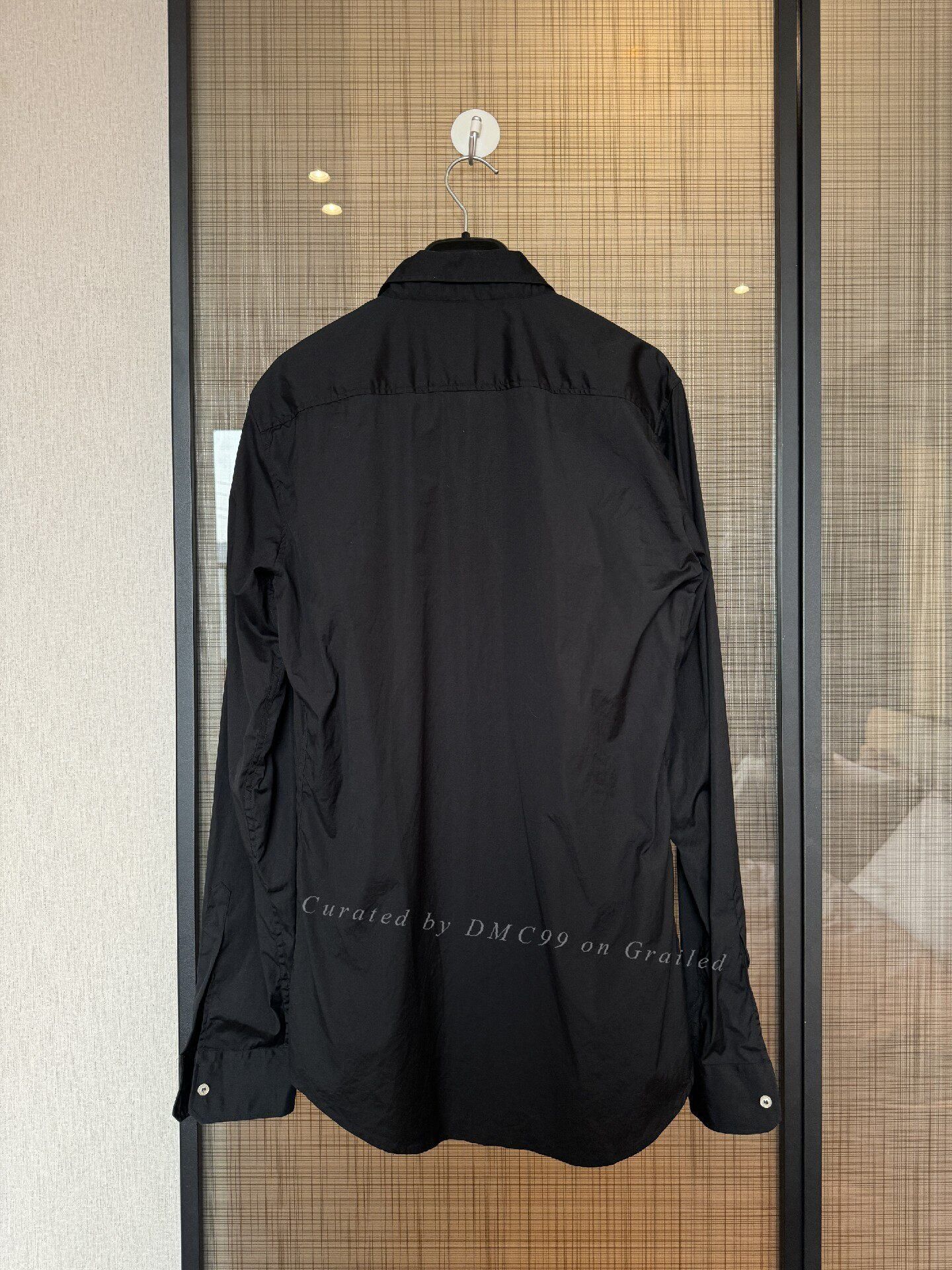 Dsquared2 Dsquared2 Men's Black Casual Shirt Size US M / EU 48-50 / 2 - 2 Thumbnail