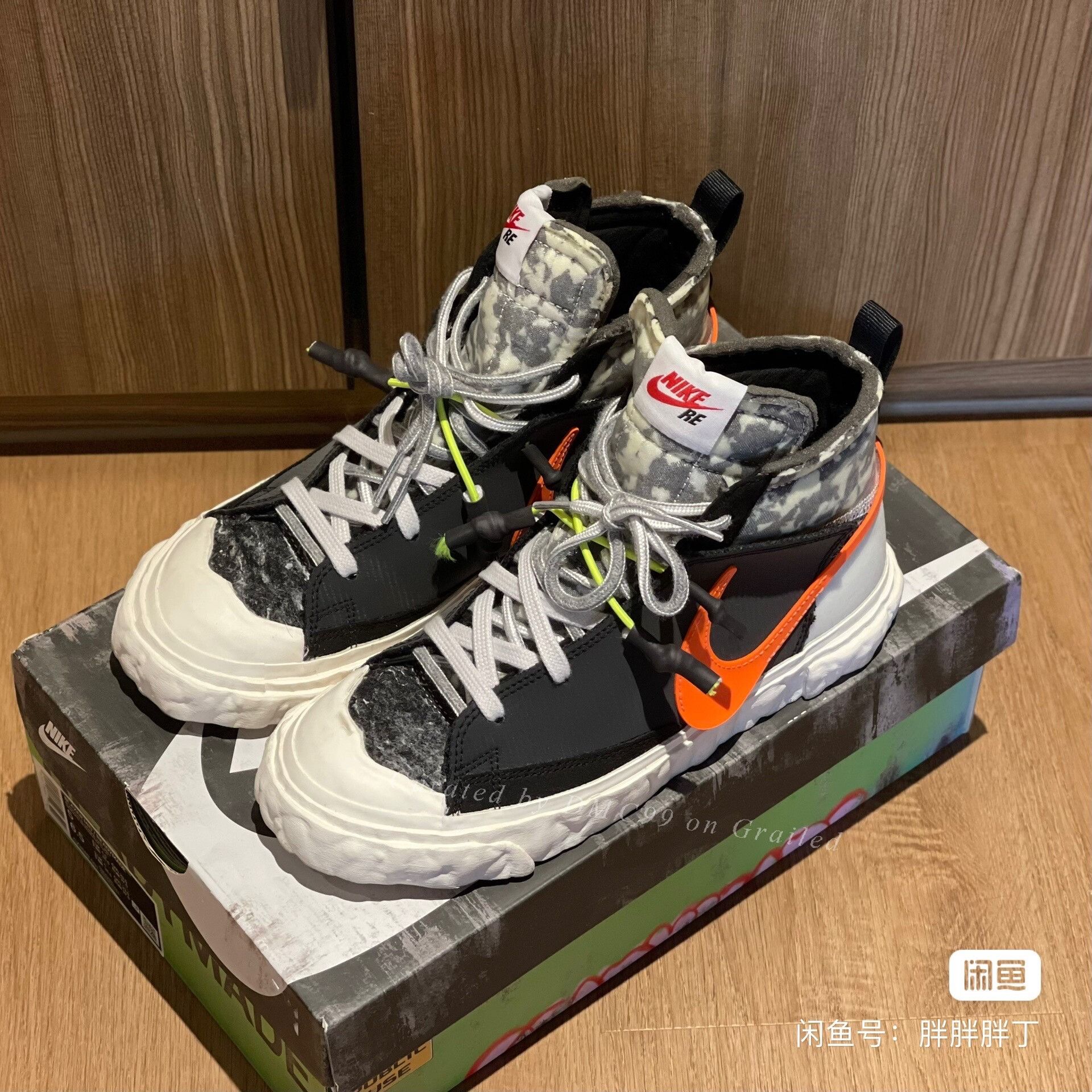READYMADE READYMADE x Nike Blazer Mid Size US 6.5 / IT 36.5 - 2 Thumbnail
