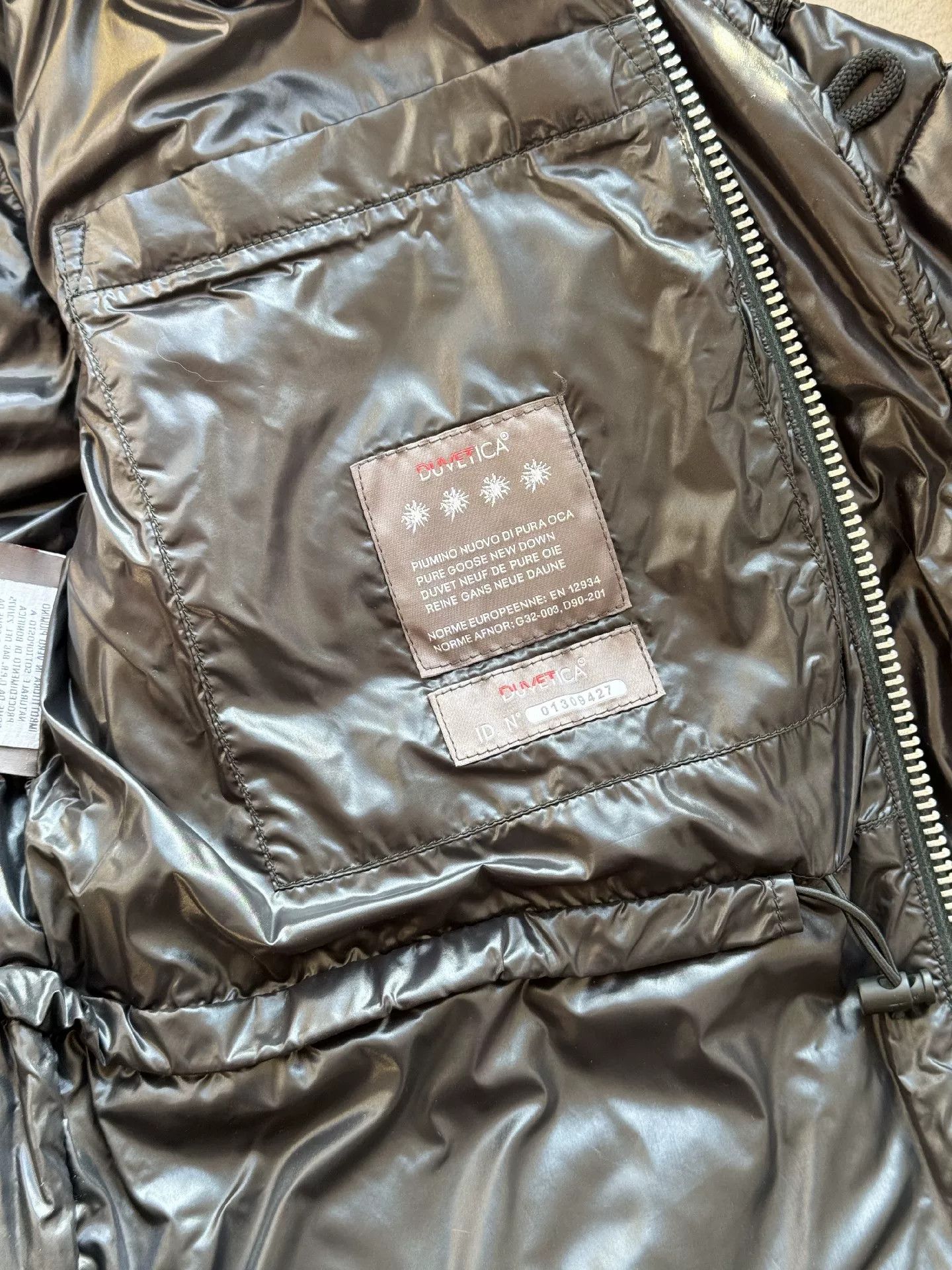 Duvetica Duvetica Hooded Fur Collar Men's Down Jacket Size US M / EU 48-50 / 2 - 4 Thumbnail