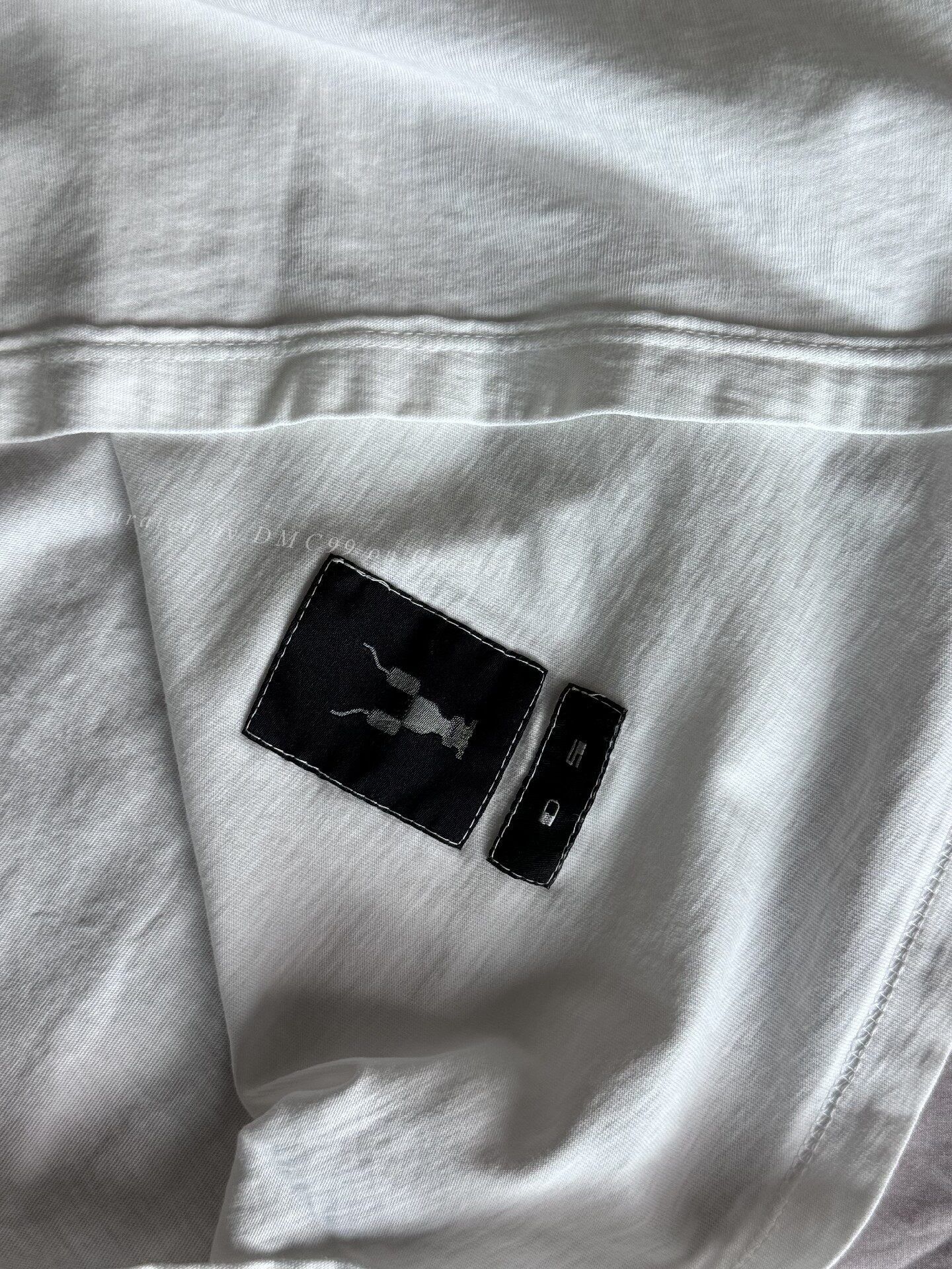 Rick Owens Drkshdw Rick Owens DRKSHDW Men's Short-Sleeve Tee Size US XL / EU 56 / 4 - 3 Thumbnail