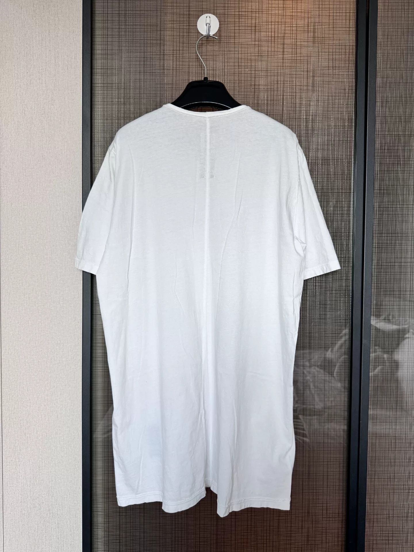 Rick Owens Drkshdw Rick Owens DRKSHDW Men's Short-Sleeve Tee Size US XL / EU 56 / 4 - 2 Thumbnail