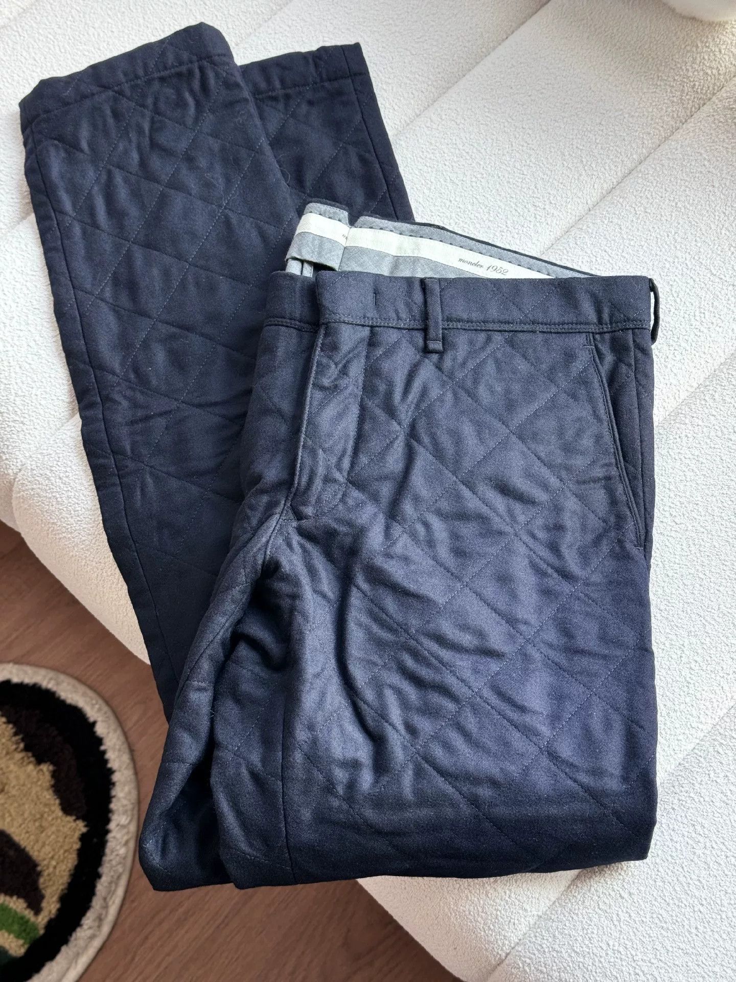 Moncler Moncler Men's Thick Cotton Casual Pants Size US 35 - 3 Thumbnail