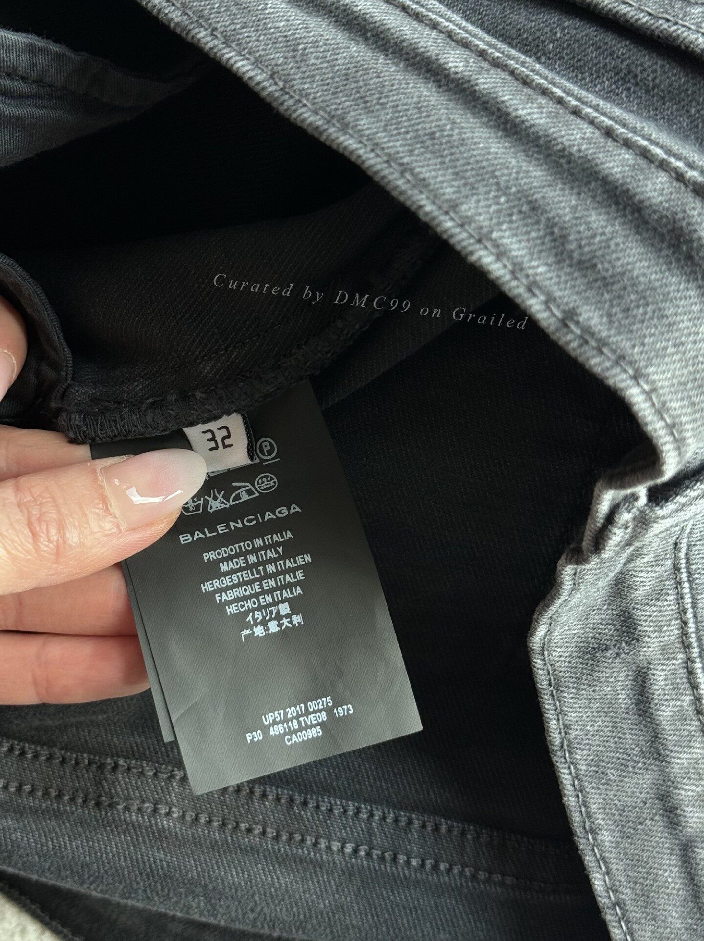 Balenciaga Balenciaga Men's Straight-Leg Jeans Size US 32 / EU 48 - 5 Thumbnail